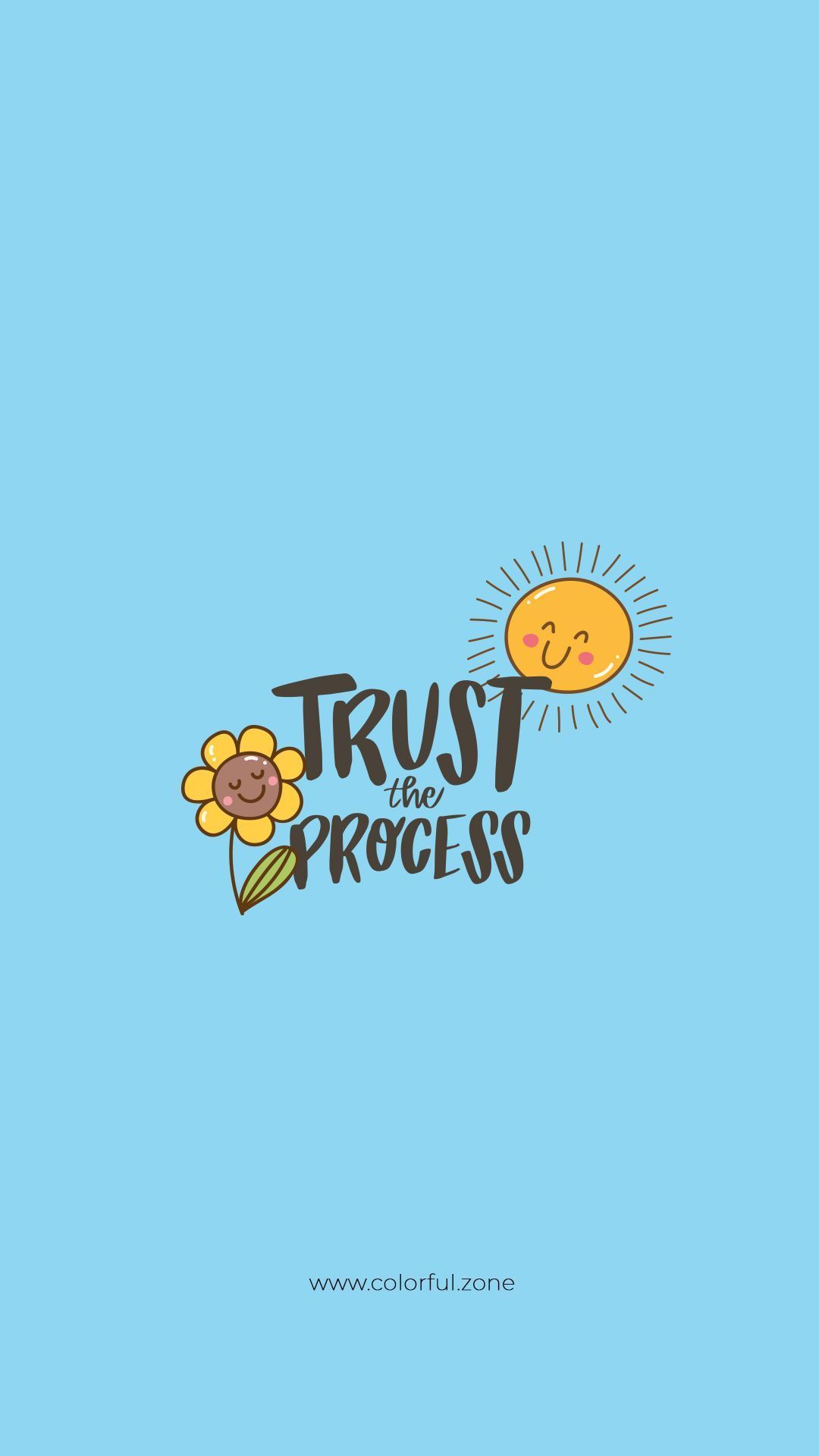 Trust the process wallpaper by whitepony22  Download on ZEDGE  a4ef