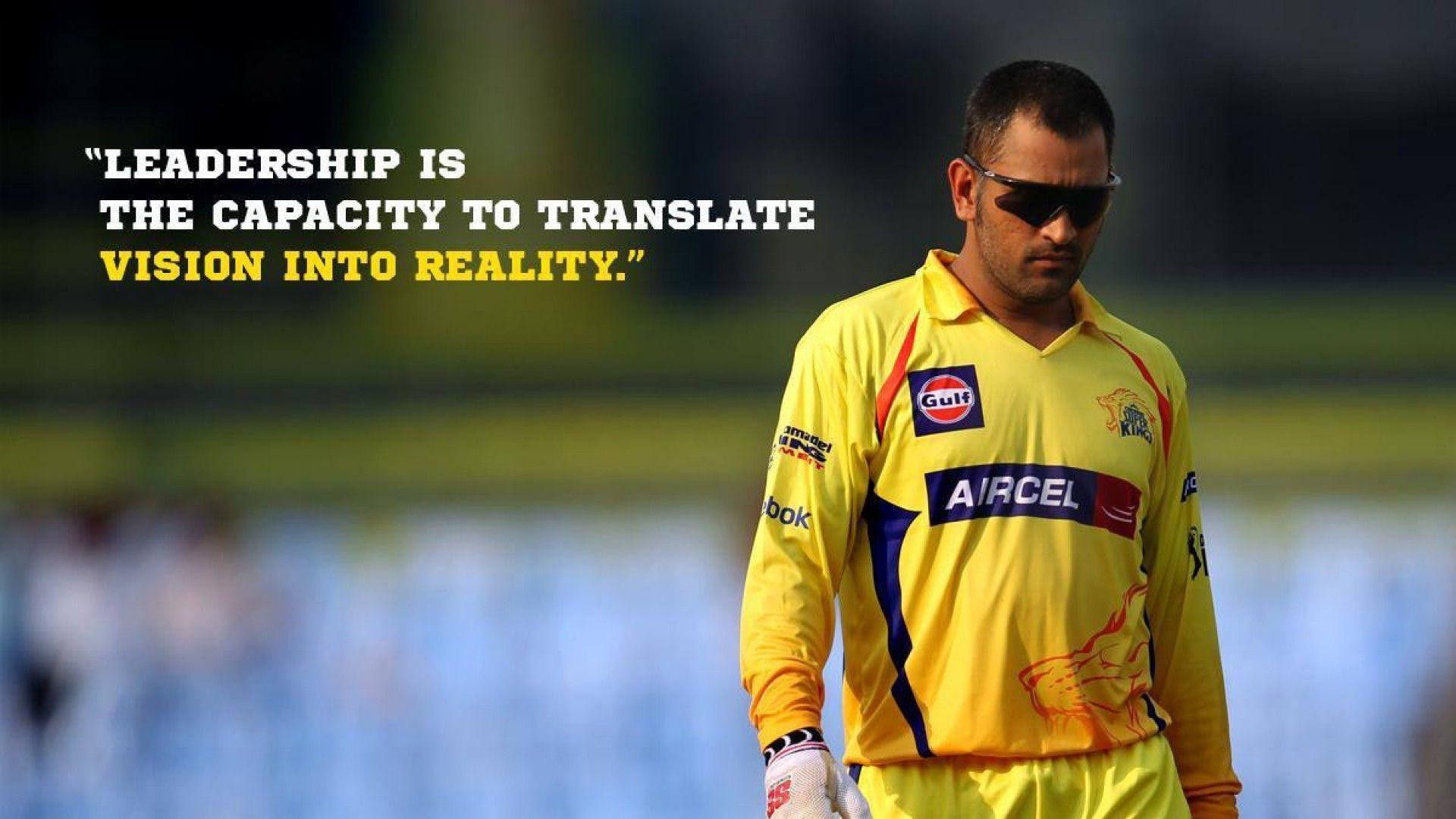 MS Dhoni Chennai Super Kings 3 HD