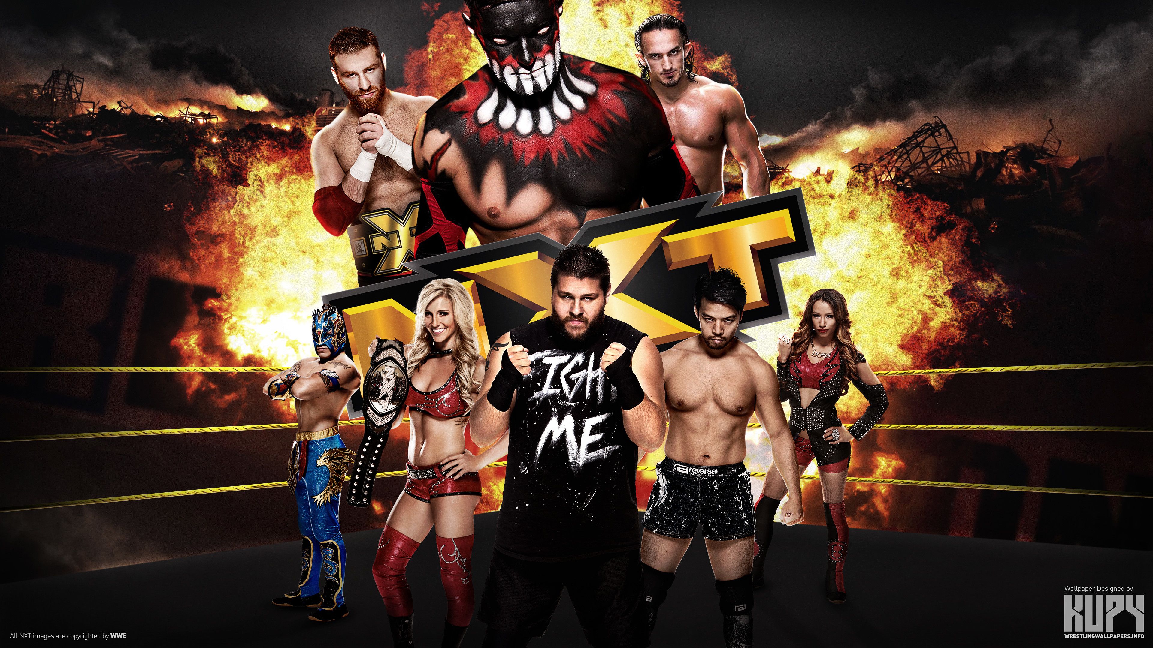 Wallpaper of WWE Raw