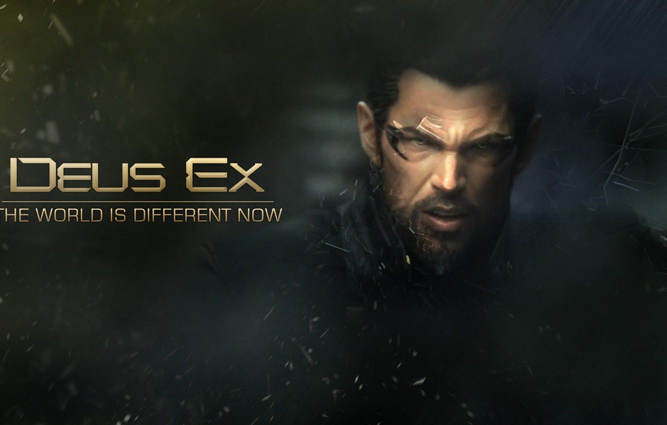 Wallpaper Square Enix, Adam Jensen, Adam Jensen, Deus Ex: Mankind Divided image for desktop, section игры