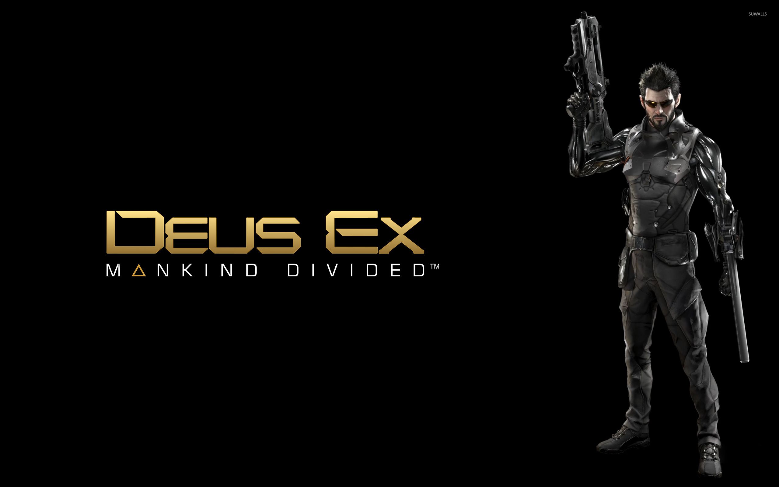 Adam Jensen in Deus Ex: Mankind Divided wallpaper wallpaper