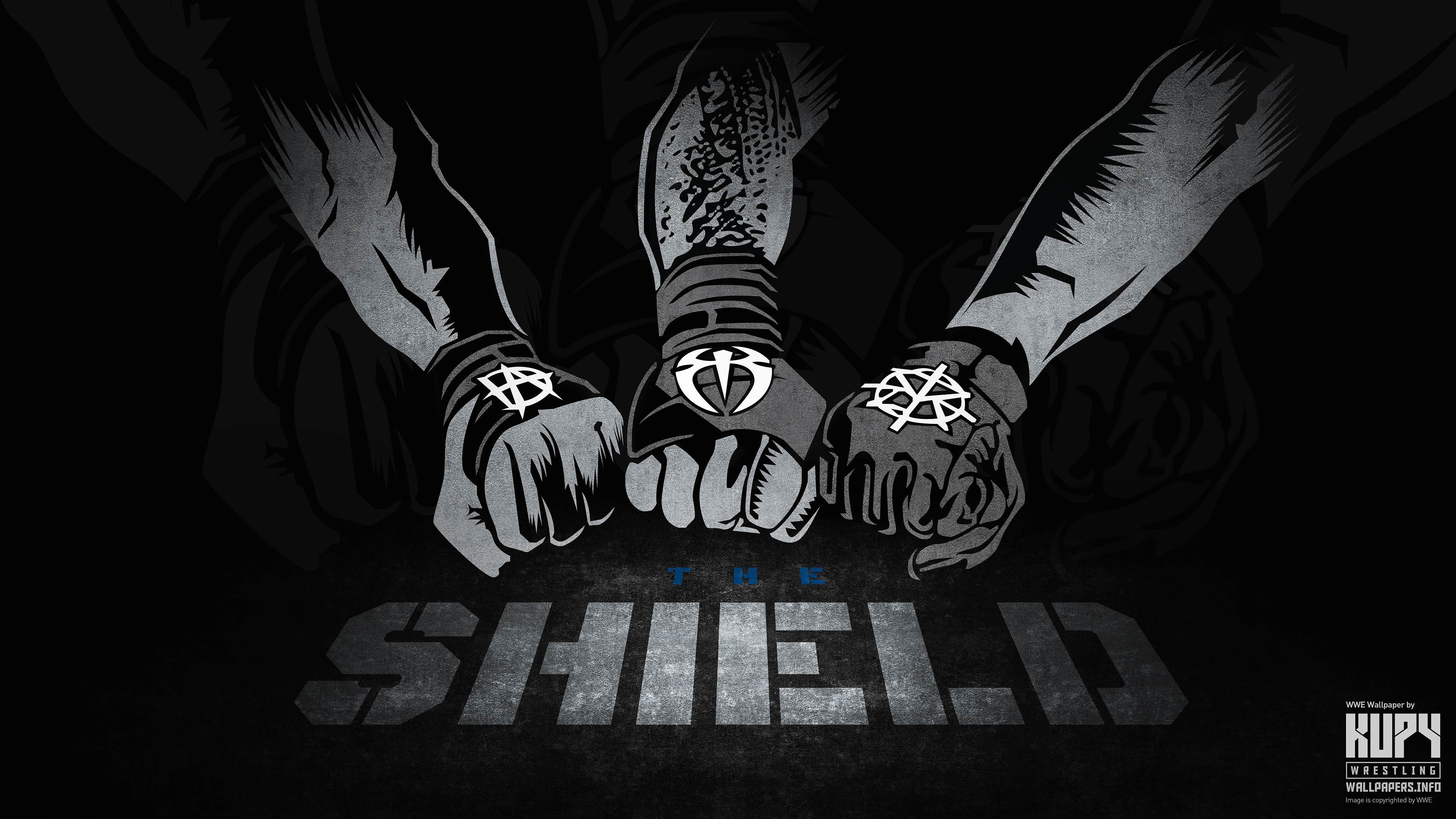 The Shield WWE 4K Wallpaper Free The Shield WWE 4K Background