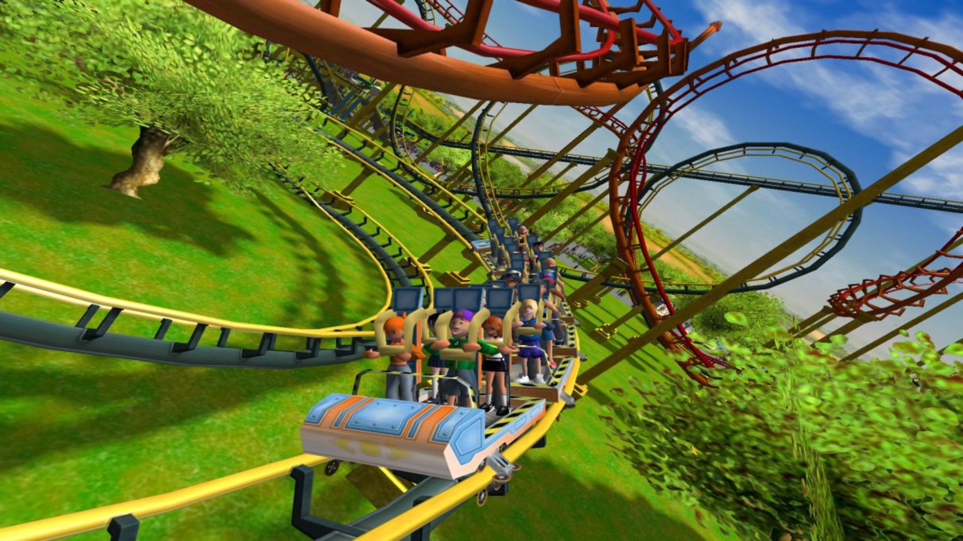 rollercoaster tycoon world flat rides