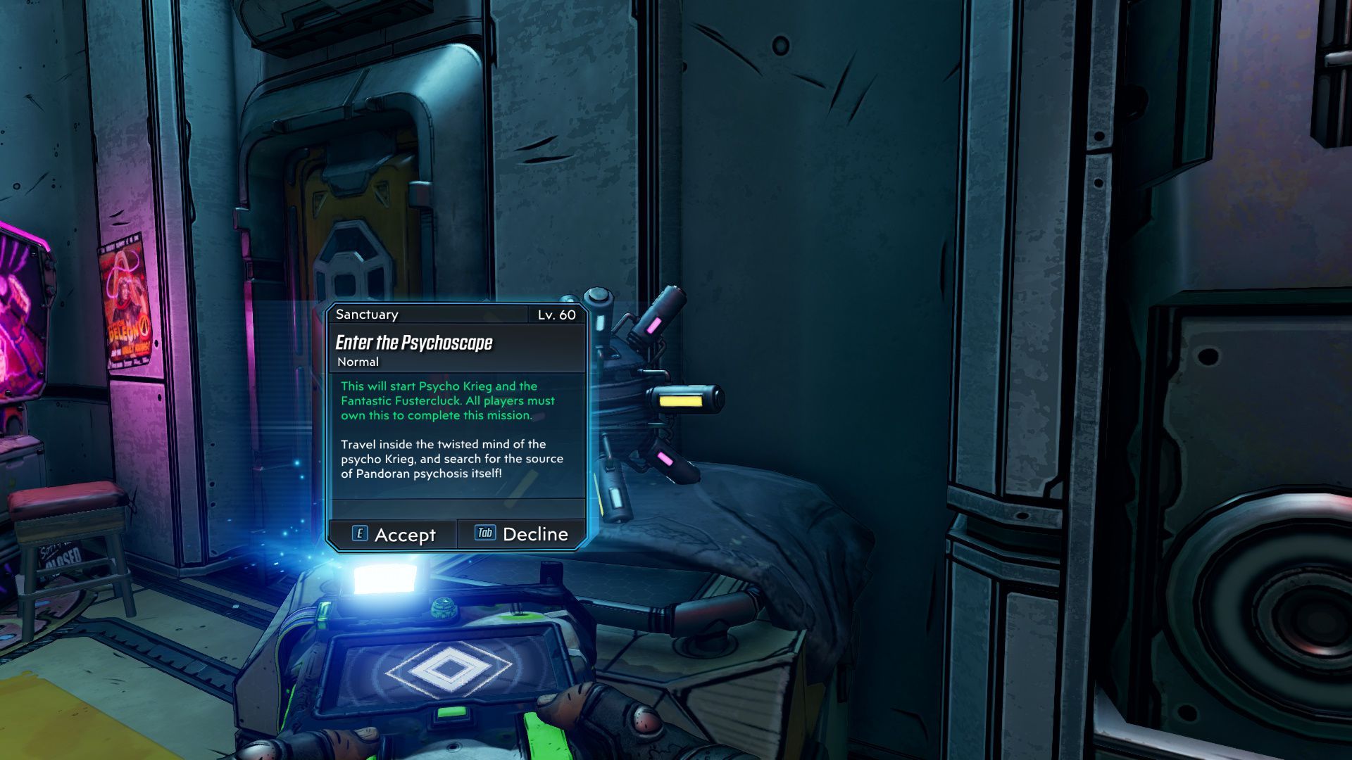 Borderlands 3: How to Access Psycho Krieg and the Fantastic Fustercluck DLC