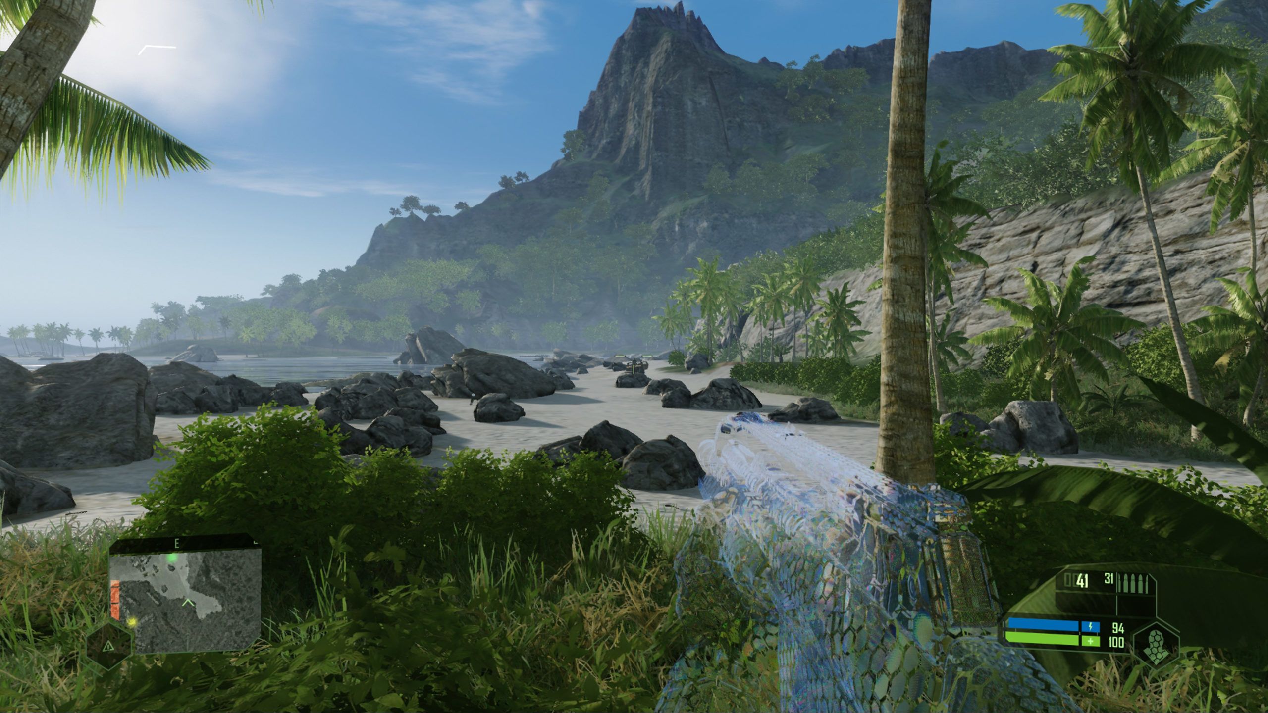 Crysis screens compare the remaster to the original game