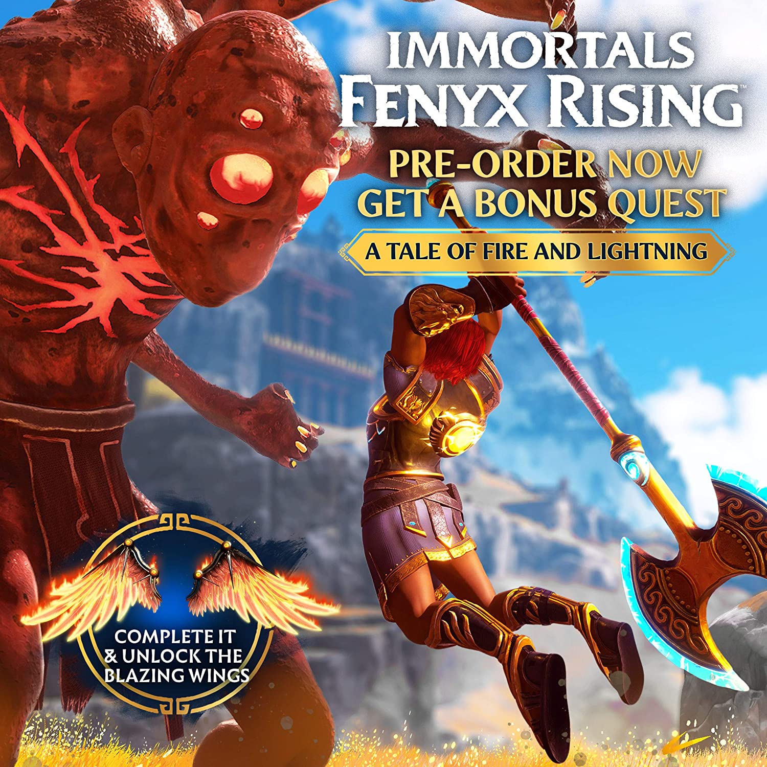 Immortals Fenyx Rising Gold Edition Switch: Ubisoft: Video Games