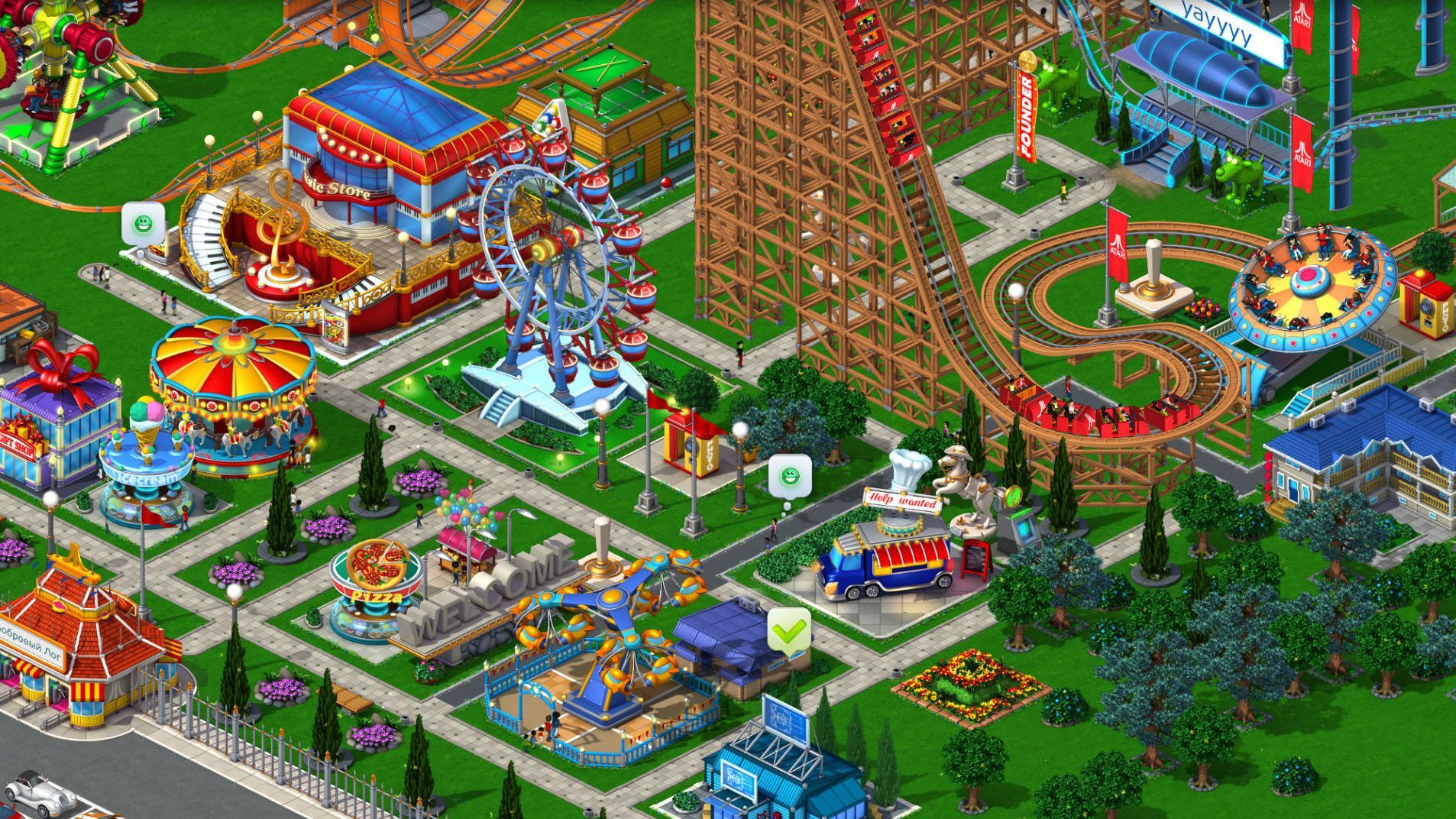 rollercoaster tycoon 3 park downloads