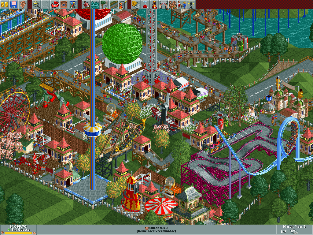 RollerCoaster Tycoon screenshots, image and picture