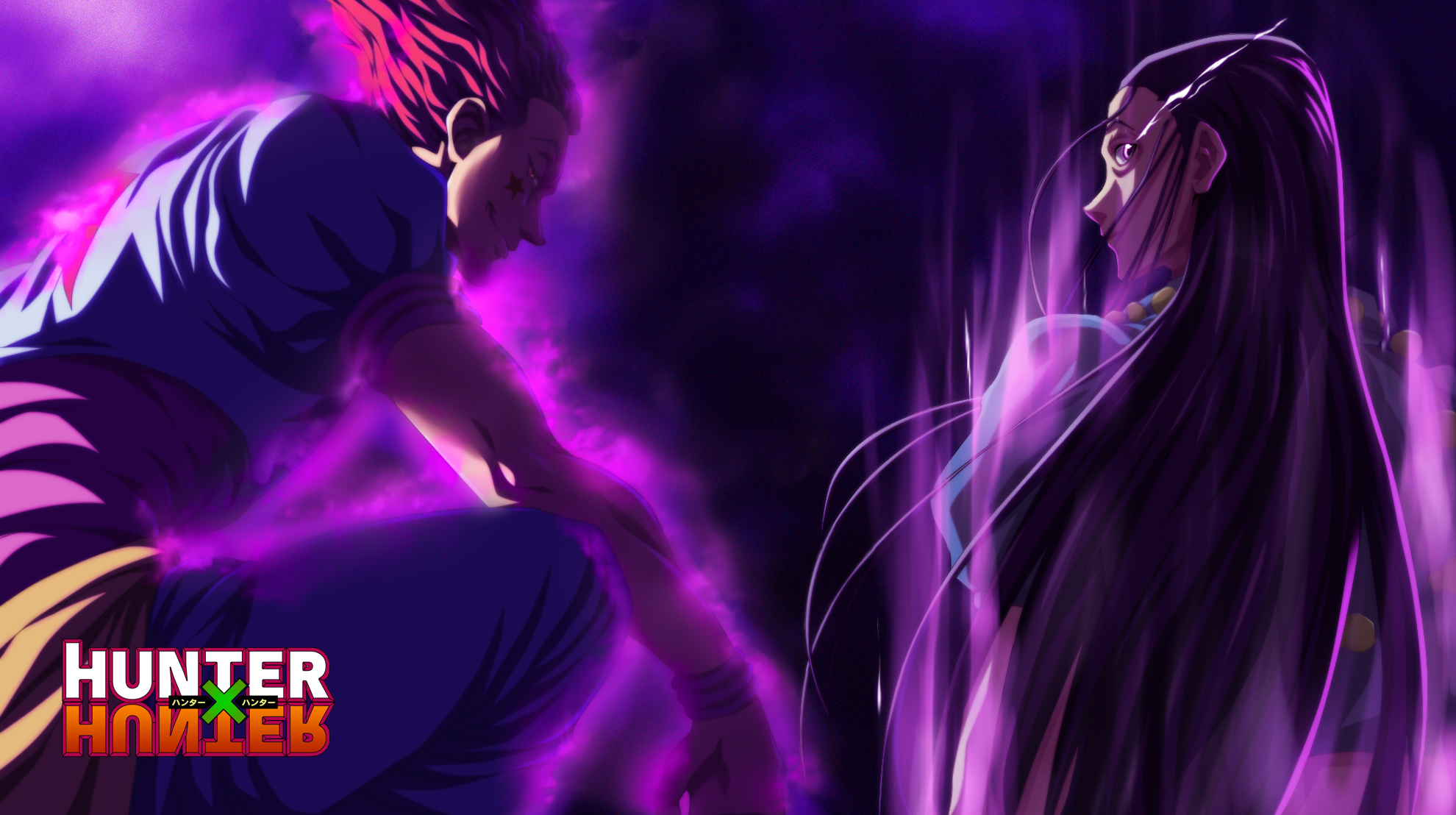 1980x1108 Hisoka (Hunter × Hunter), Illumi Zoldyck wallpaper. Mocah HD Wallpaper