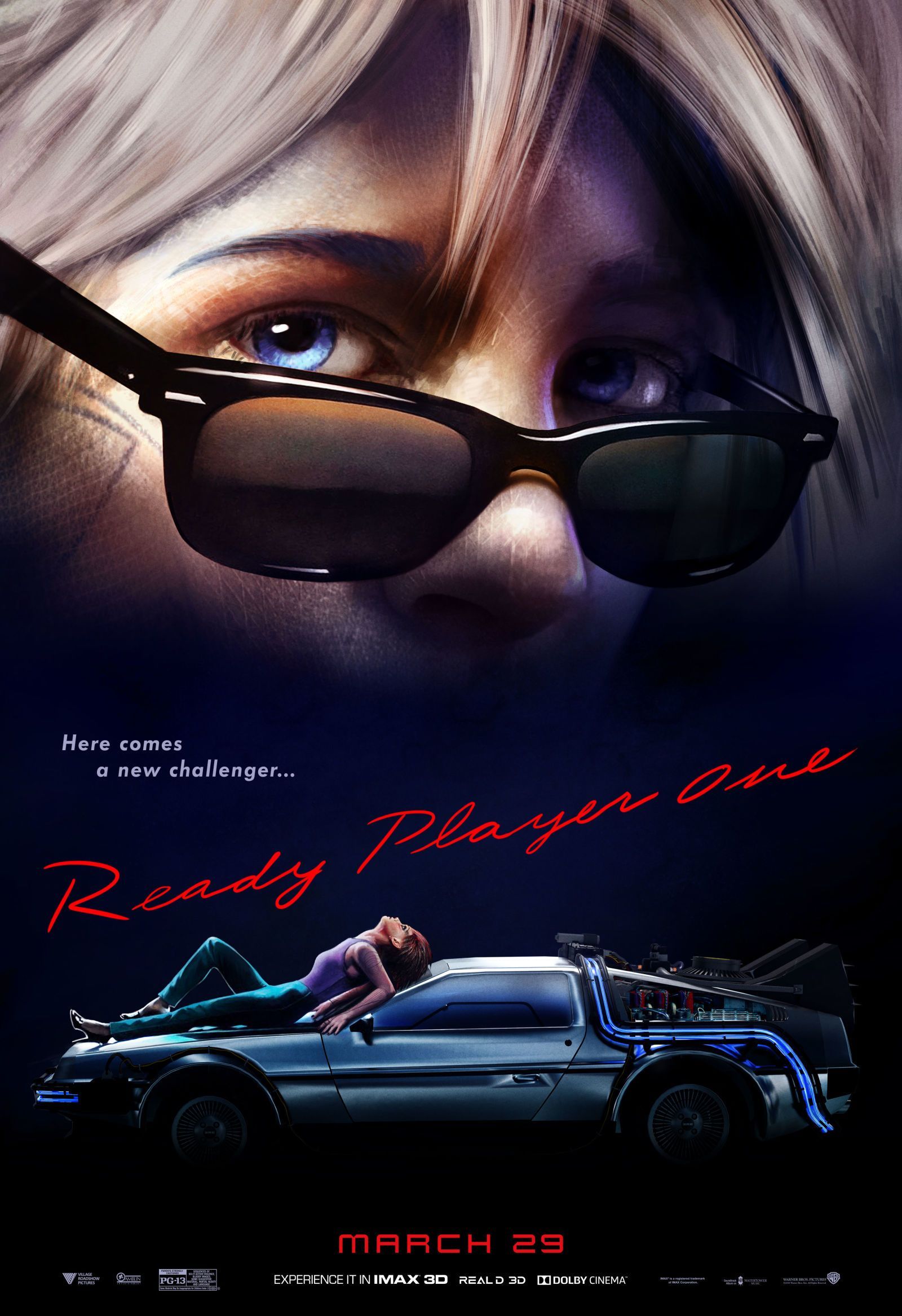 Risky Business Styled Movie Poster for Ready Player One. Ready player one movie, Ready player one, Player one