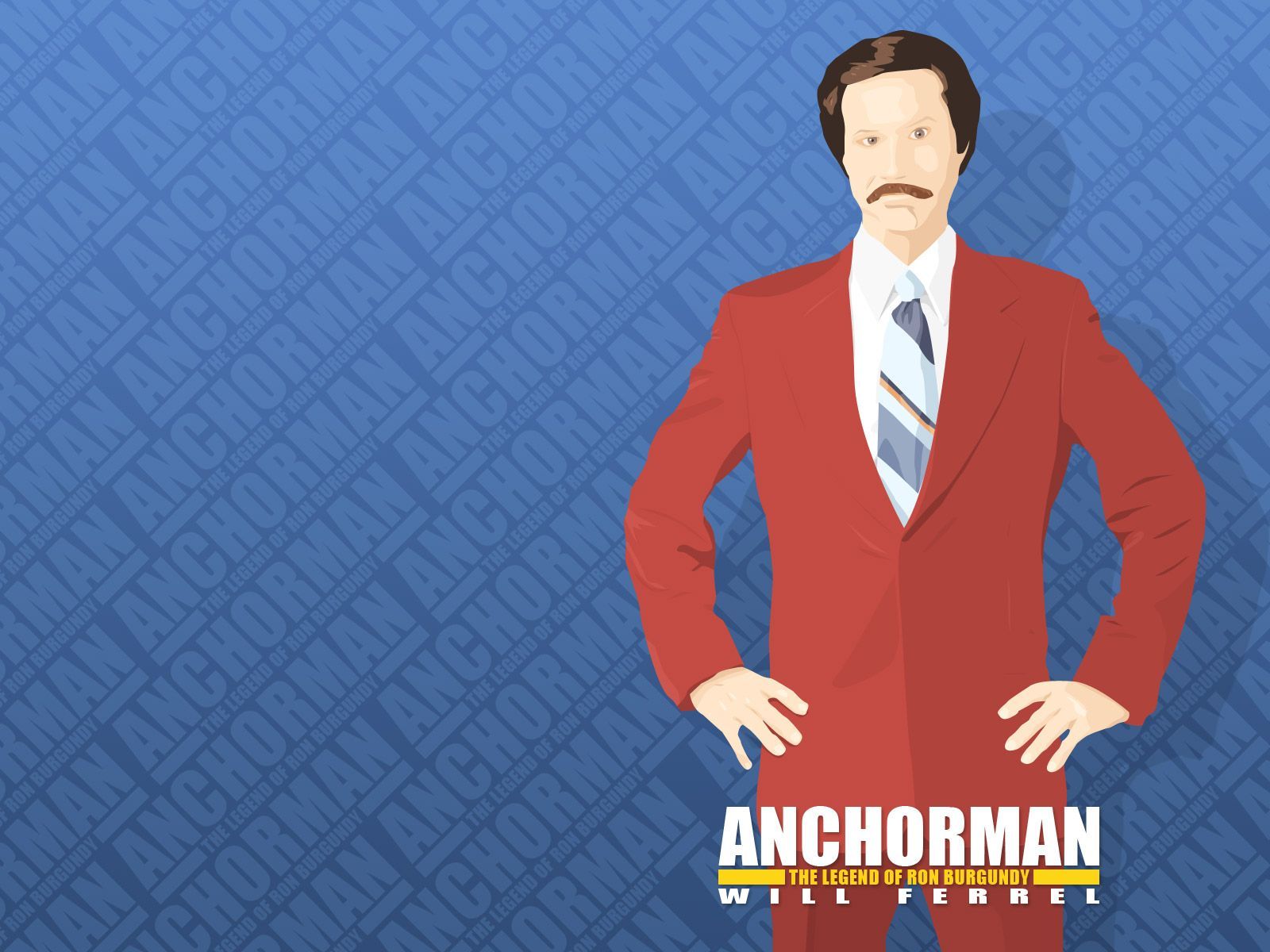 Anchorman The Legend of Ron Burgundy Movie Wallpaper. Anchorman, Ron burgundy, Suit jacket