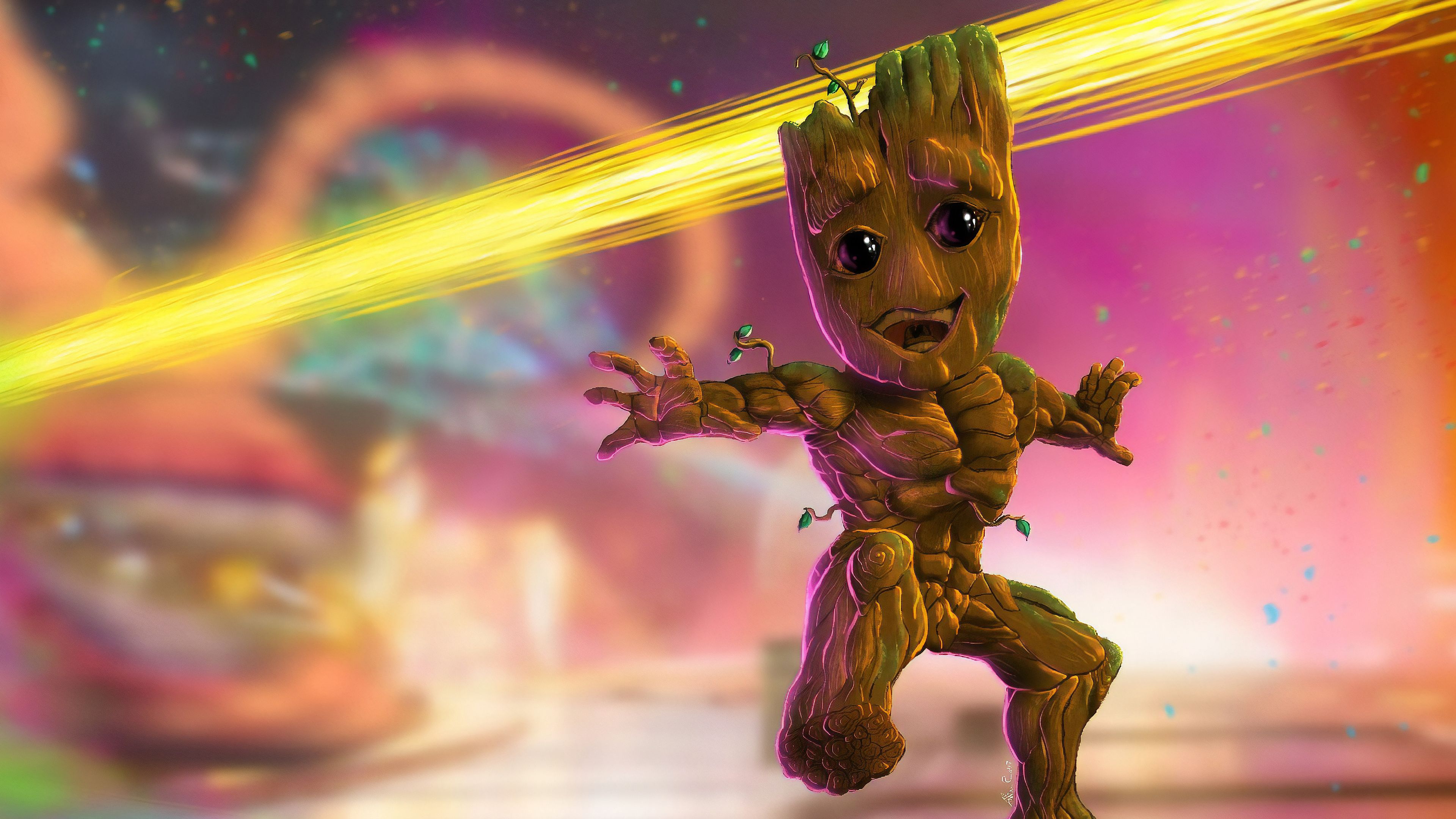 Baby Groot 4k 2019 1440P Resolution HD 4k Wallpaper, Image, Background, Photo and Picture