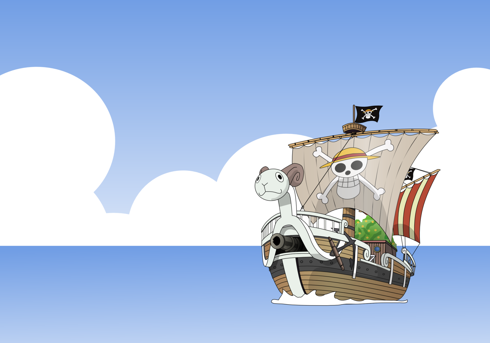 Going Merry - ONE PIECE - Wallpaper #677403 - Zerochan Anime Image