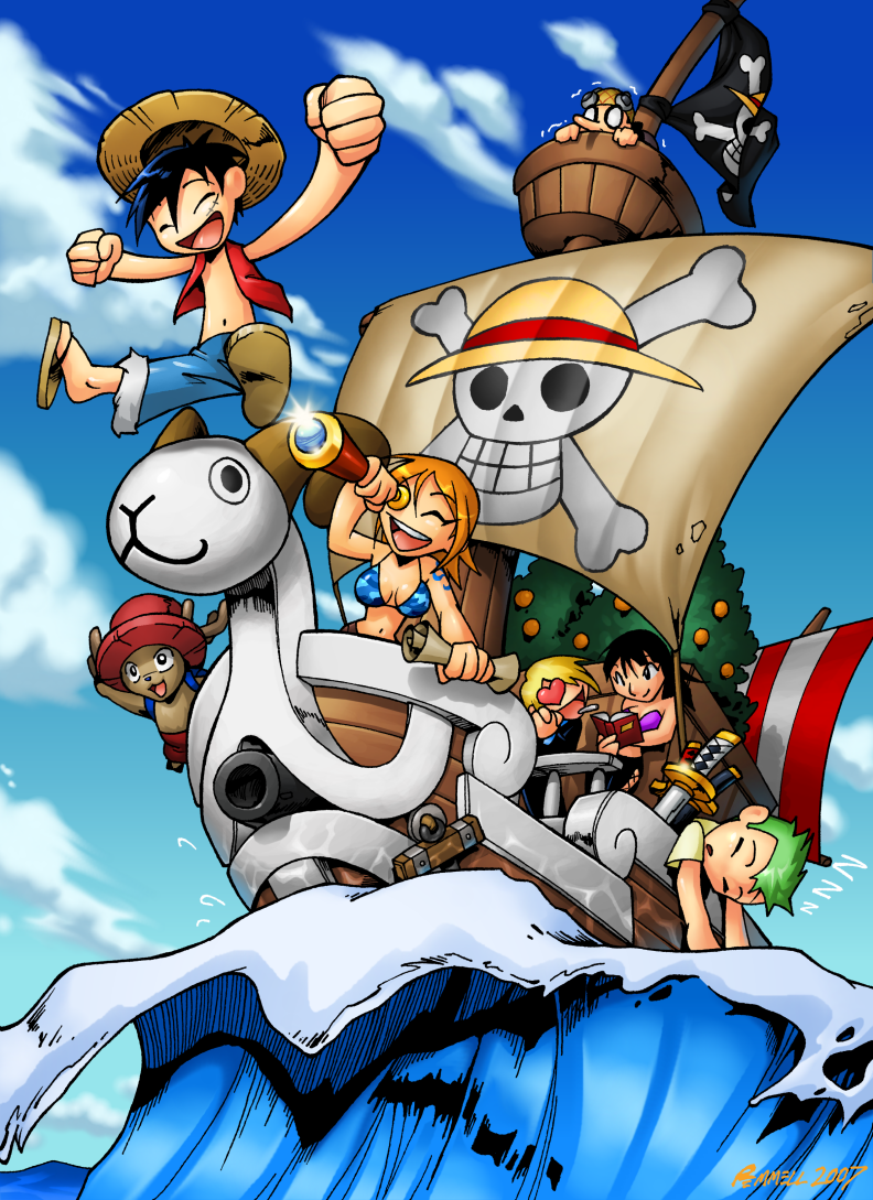 Going Merry 3D render fanart / Wallpaper : r/OnePiece