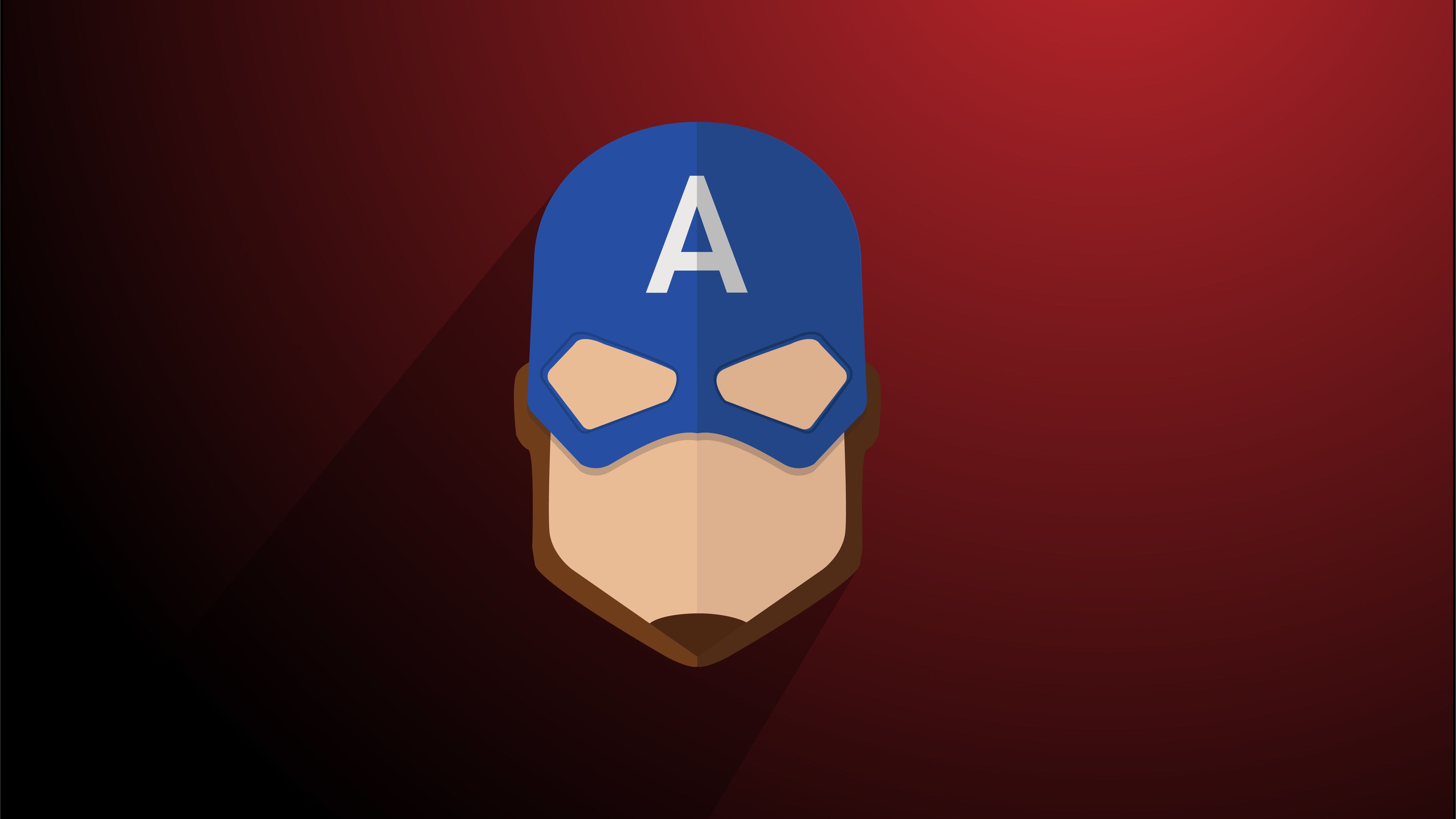 Captain America Minimalist 4k superheroes wallpaper, minimalist wallpaper, minimalism wallpaper. Captain america wallpaper, Avengers painting, Marvel wallpaper