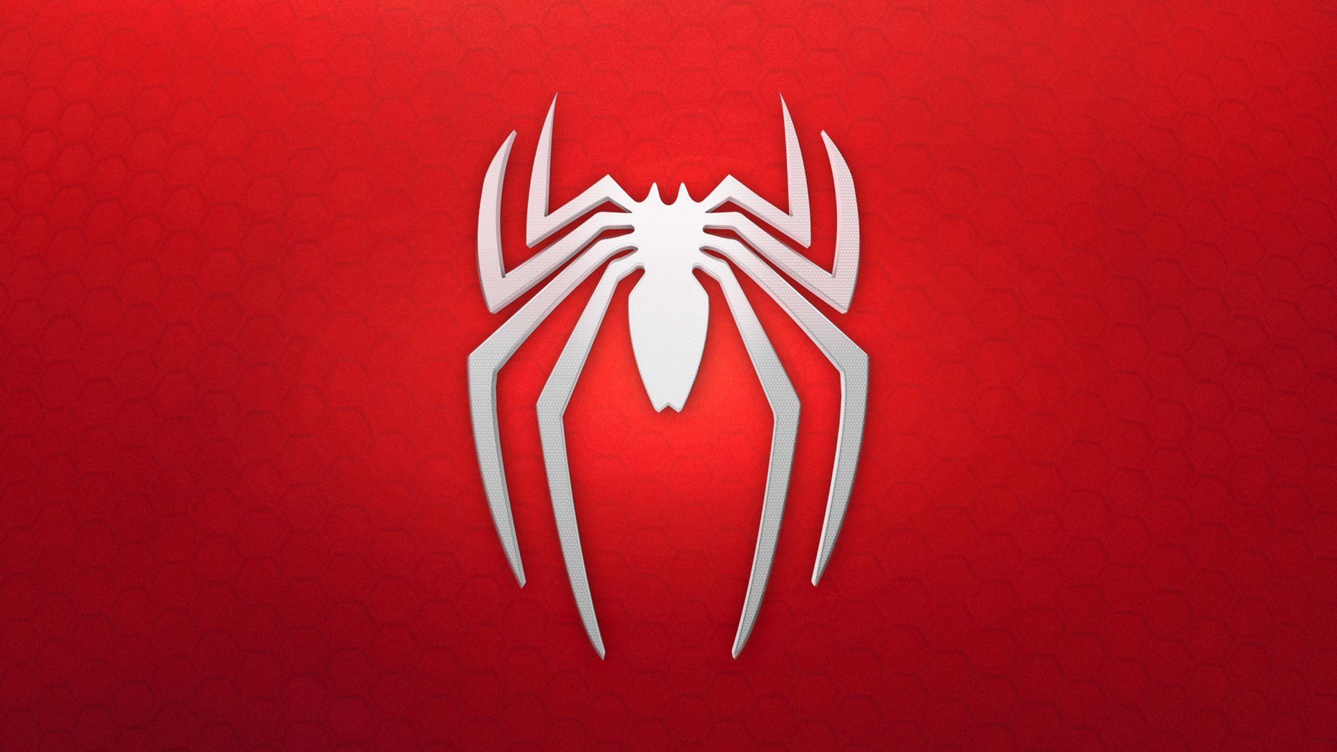 Spider Man PS4 Logo Wallpaper