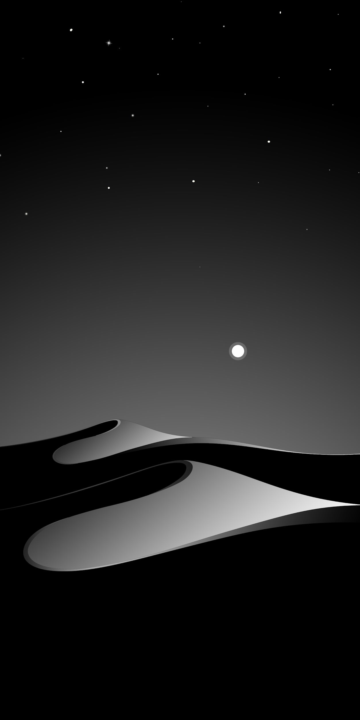 BLACK AND GREY FLAT PHONE WALLPAPERS