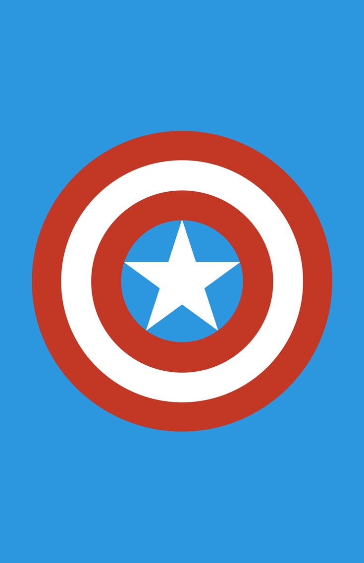 Captain America Minimalist Png & Free Captain America Minimalist.png Transparent Image