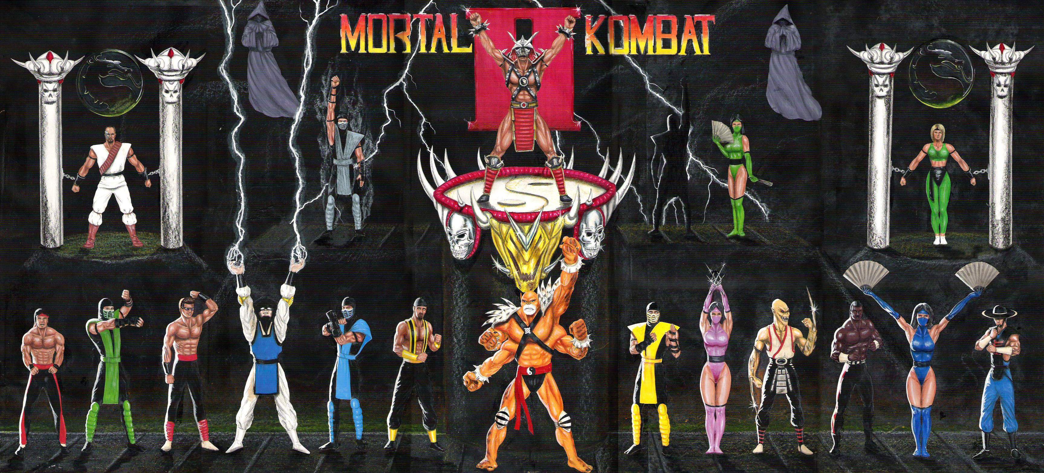 Mortal Kombat 2 wallpaper by _Avispon217 - Download on ZEDGE™
