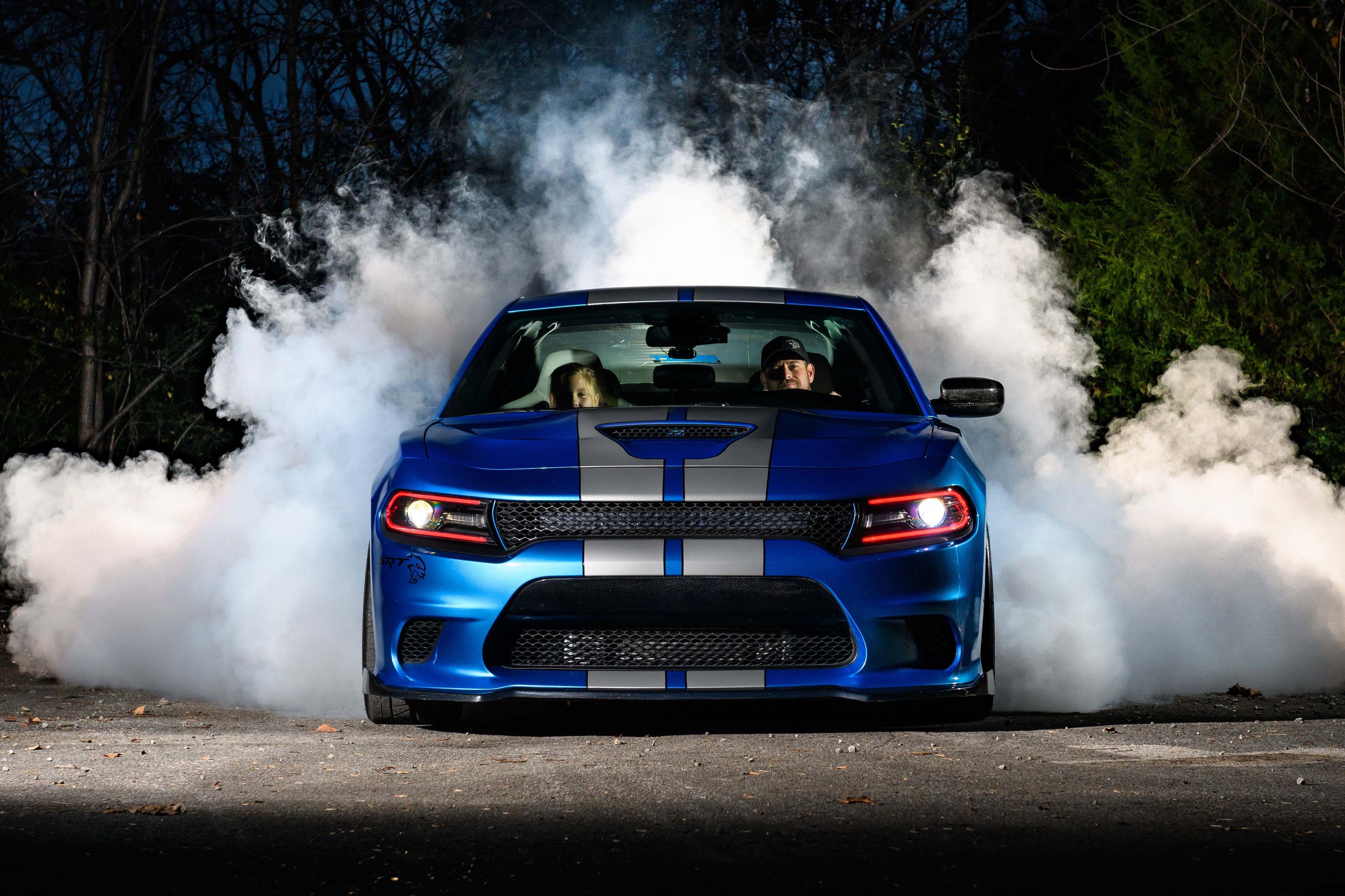 Charger Burnout, HD Cars, 4k Wallpaper, Image, Background, Photo and Picture