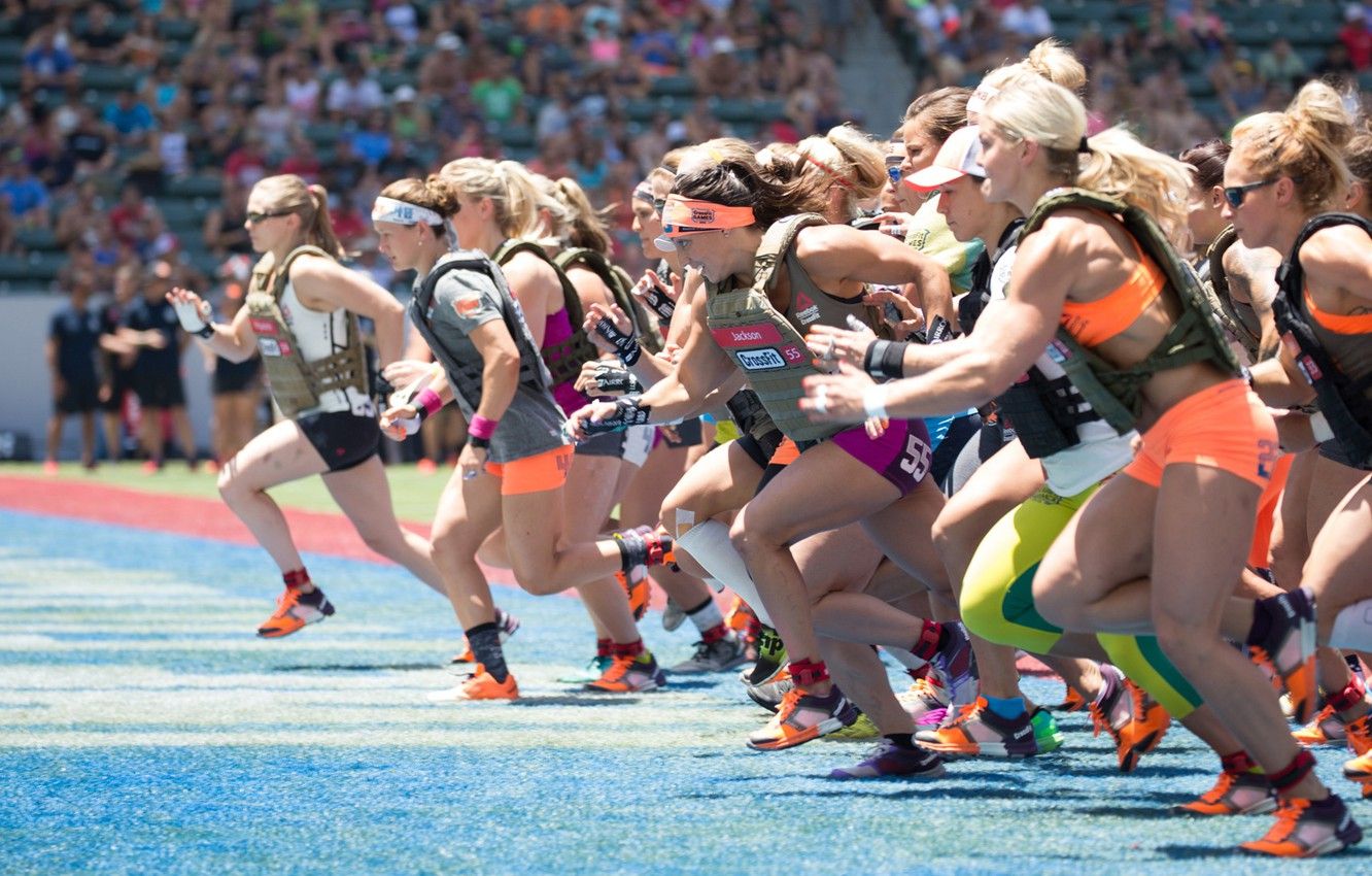 Wallpaper running, athletes, crossfit games women image for desktop, section спорт
