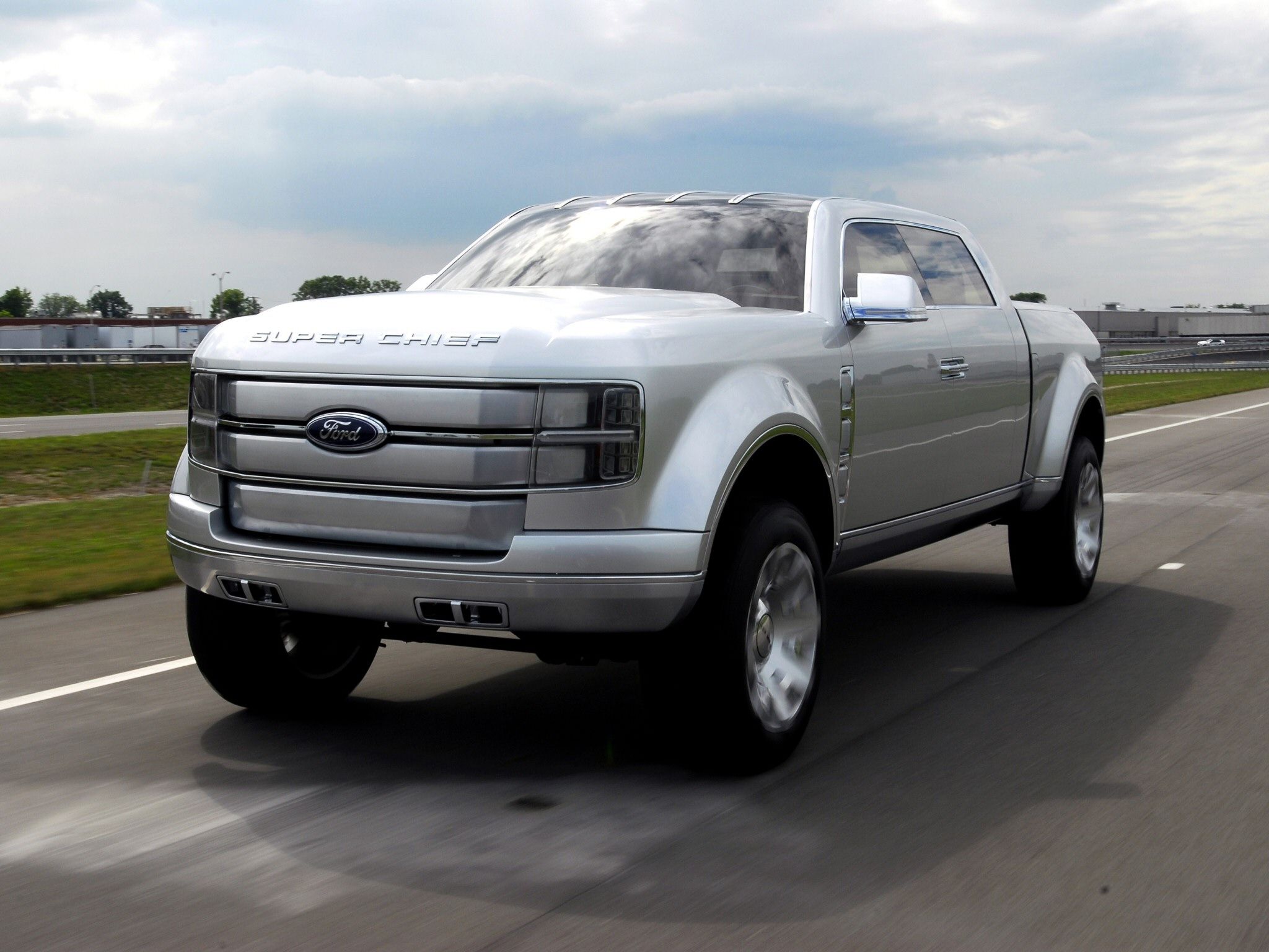 2006, Ford, F 250, Super, Chief, Concept, Naias, Truck, 4x4 Wallpaper HD / Desktop and Mobile Background