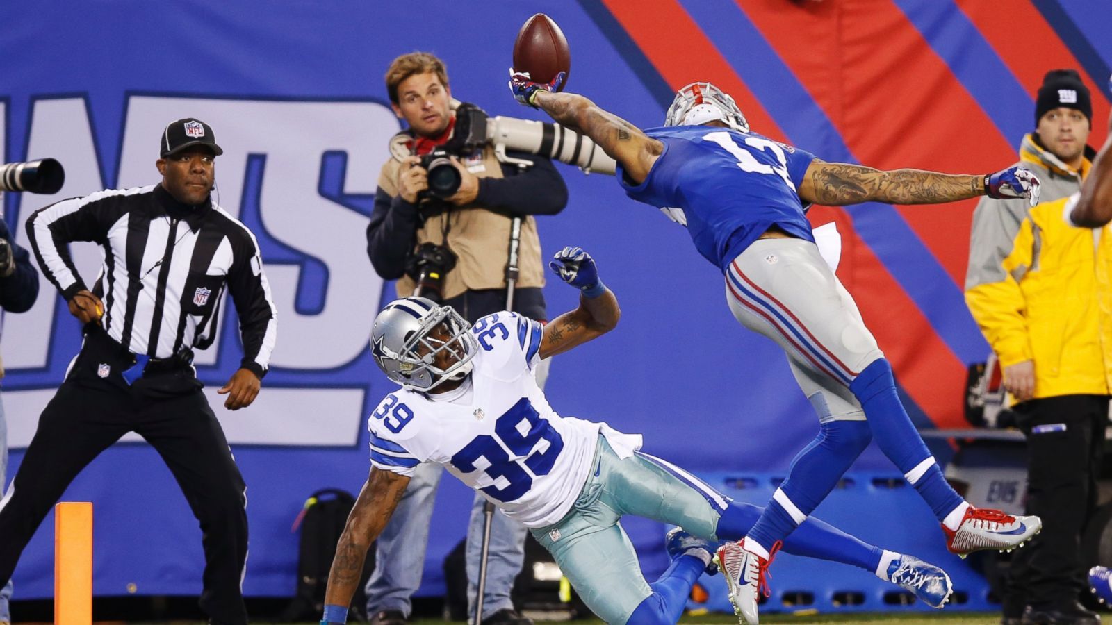 Odell Beckham Jr. Made One of the Greatest Football Catches Ever