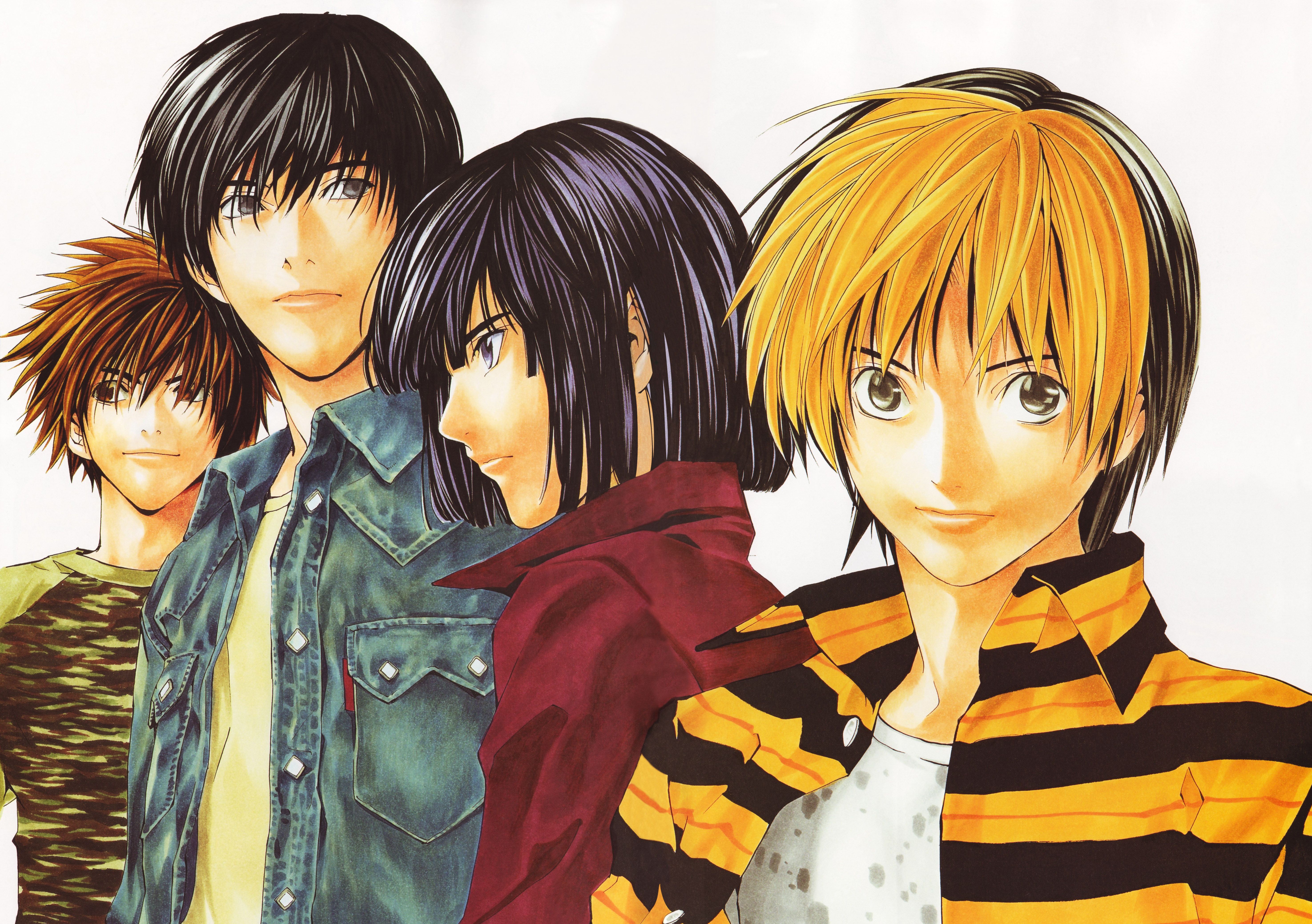 Wallpaper anime, Guy, Hikaru no Go, Hikaru and Guo for mobile and desktop,  section сёнэн, resolution 1920x1200 - download