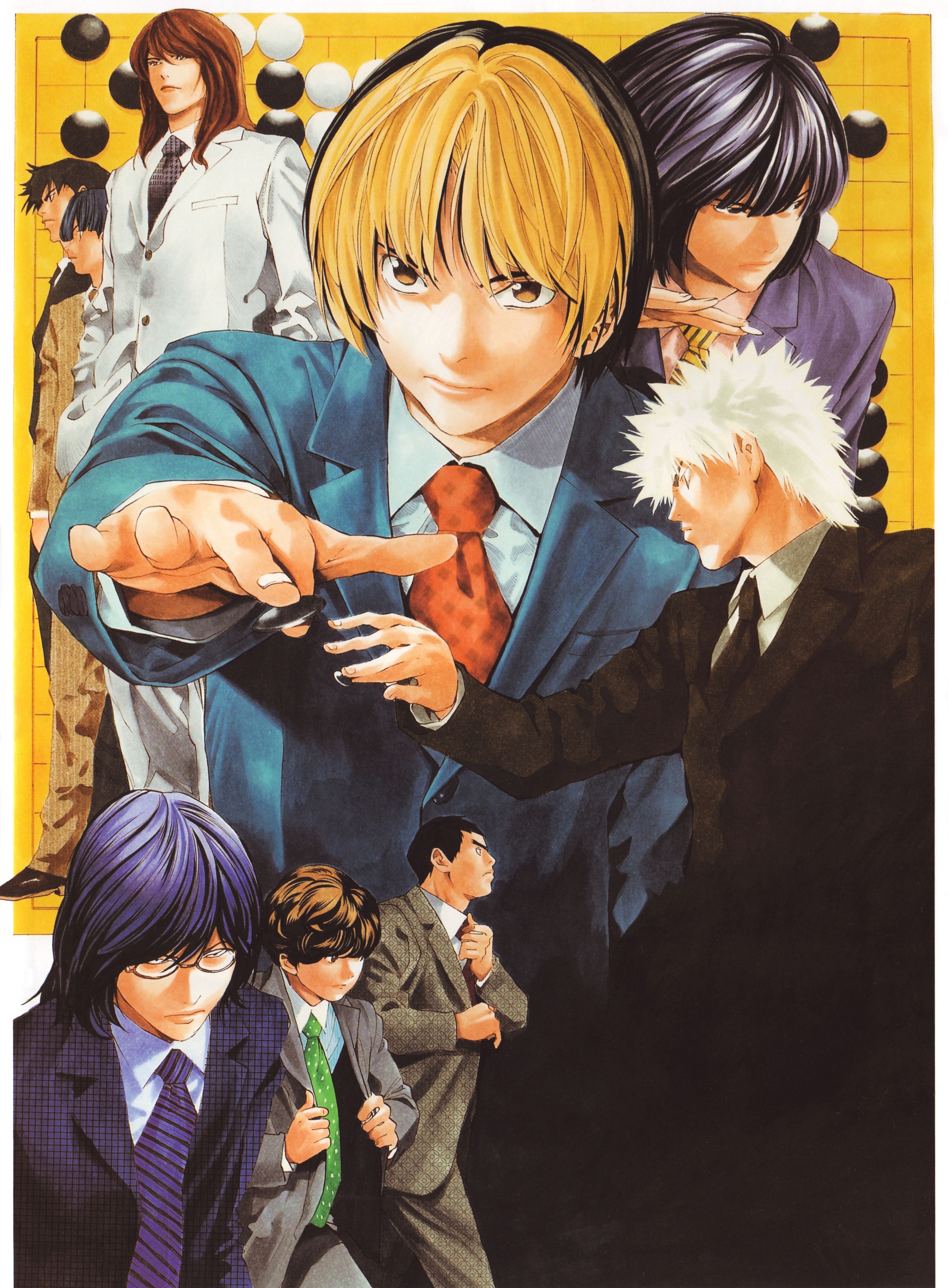 Wallpaper anime, guys, players, Hikaru no Go for mobile and desktop,  section сёнэн, resolution 1920x1310 - download