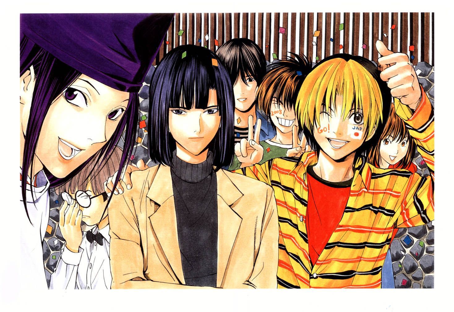 Wallpaper anime, Guy, Hikaru no Go, Hikaru and Guo for mobile and desktop,  section сёнэн, resolution 1920x1200 - download