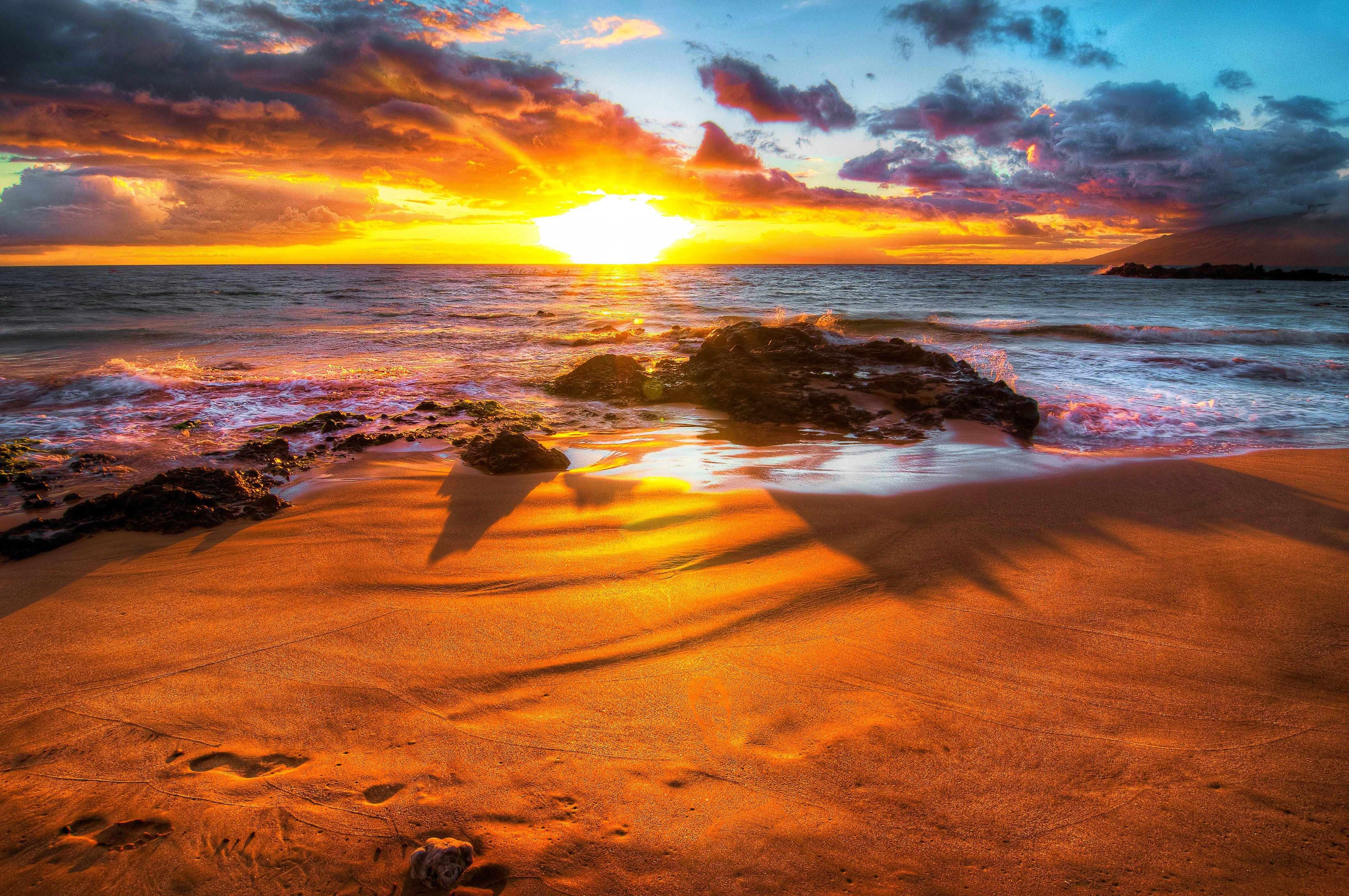 Sunset Beach Wallpaper. Beautiful Sunset Wallpaper, Pretty Sunset Wallpaper and Sunset Wallpaper