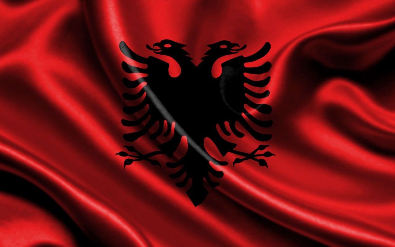 Albania flag. Albania flag, Albanian flag, Albania