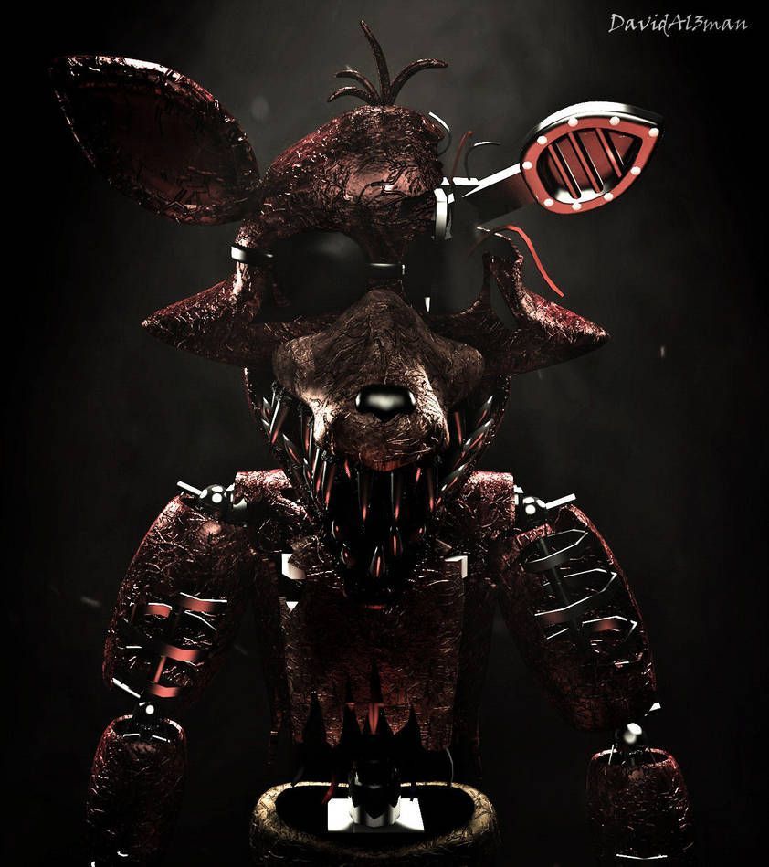 Withered Foxy HD wallpaper