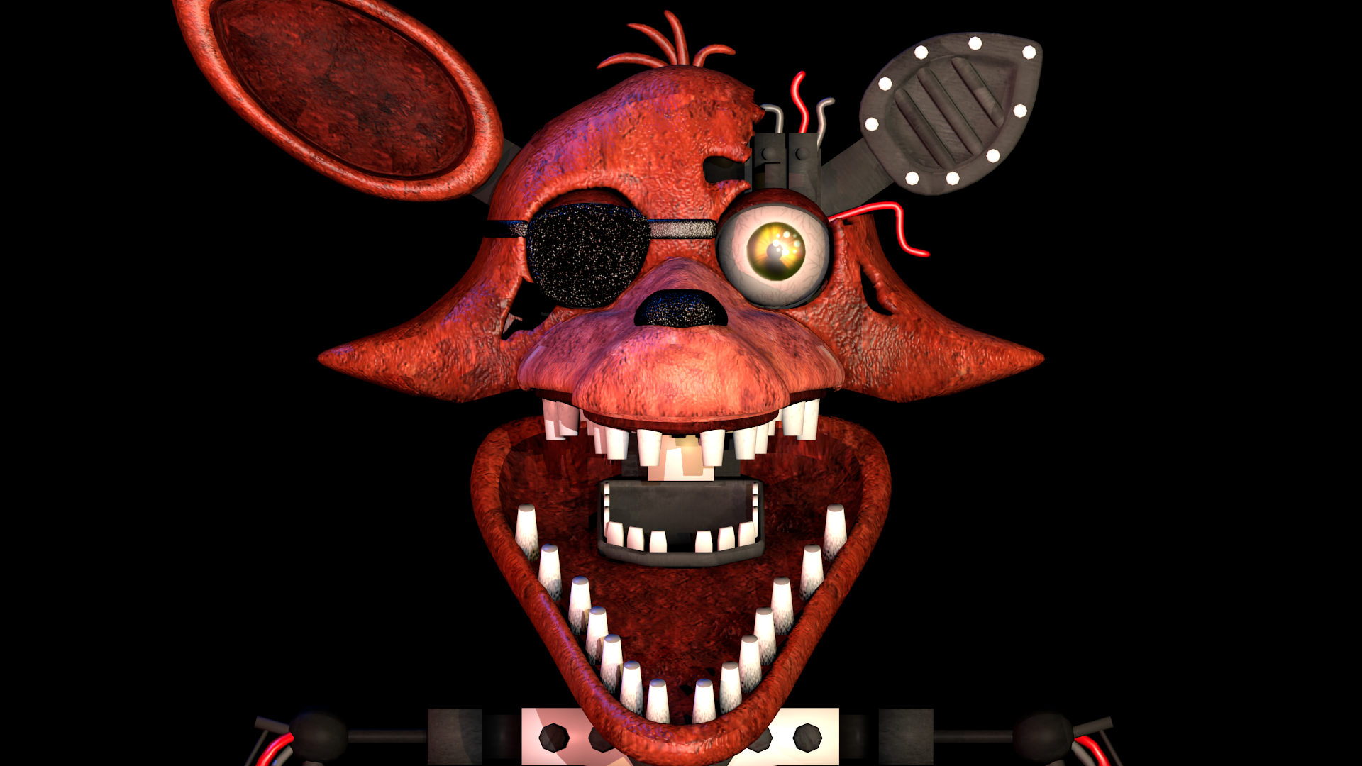 Withered Foxy V.1 WIP.