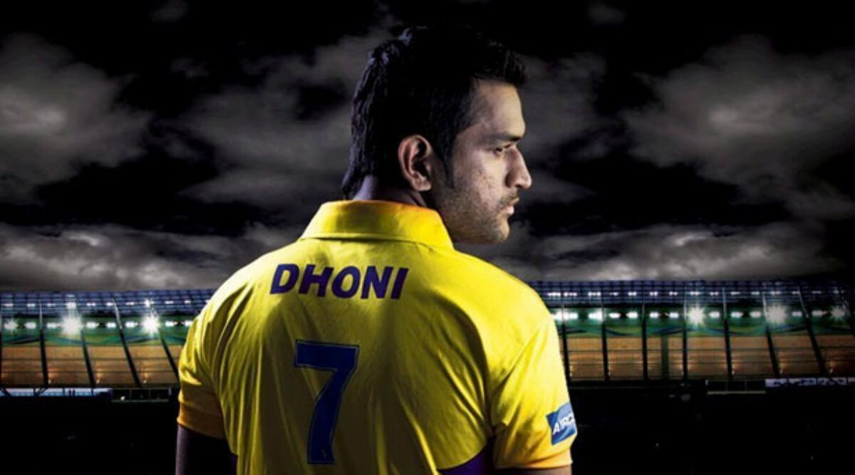 MS Dhoni in Yellow CSK Jersey Image & HD Wallpaper For Free Download Online For All The Chennai Super Kings Fans Ahead of IPL 2020