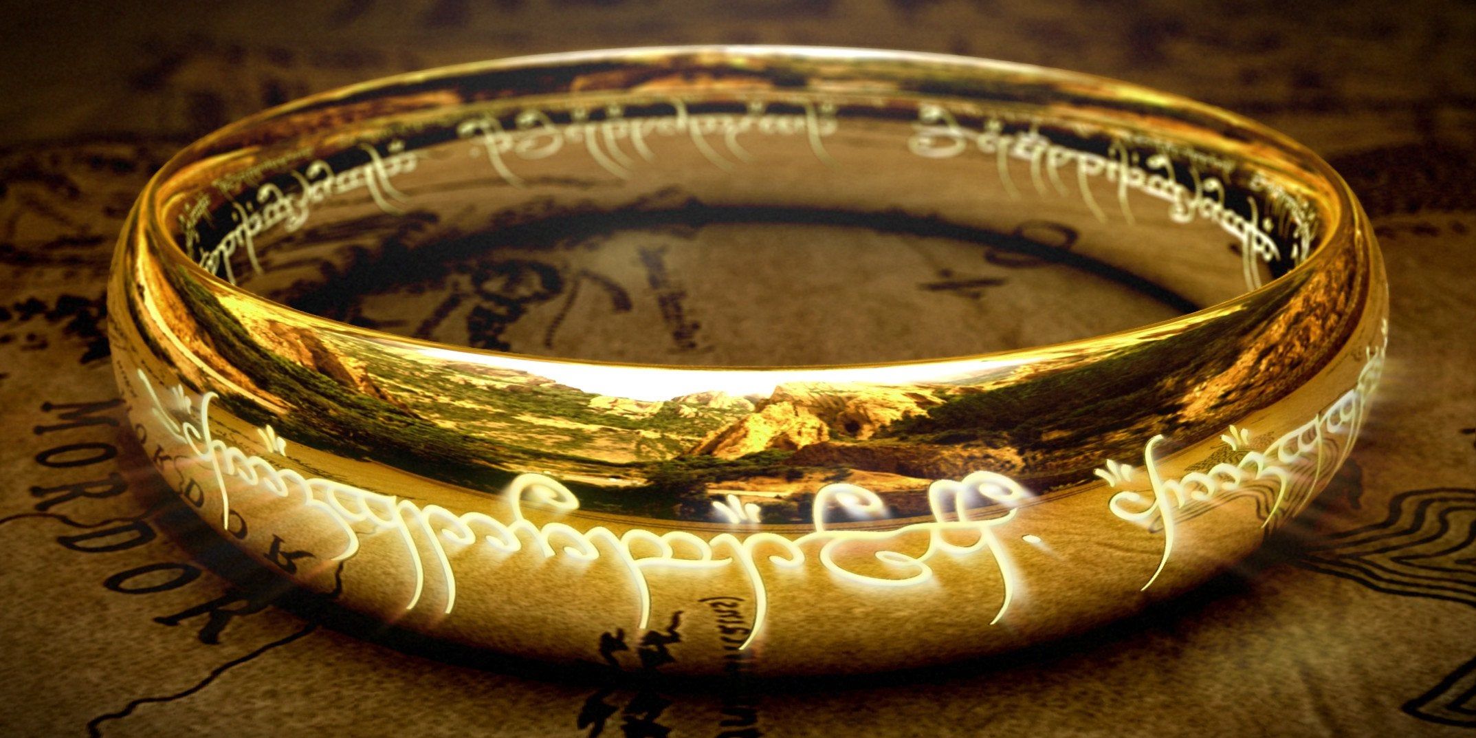 The One Ring Wallpaper I made