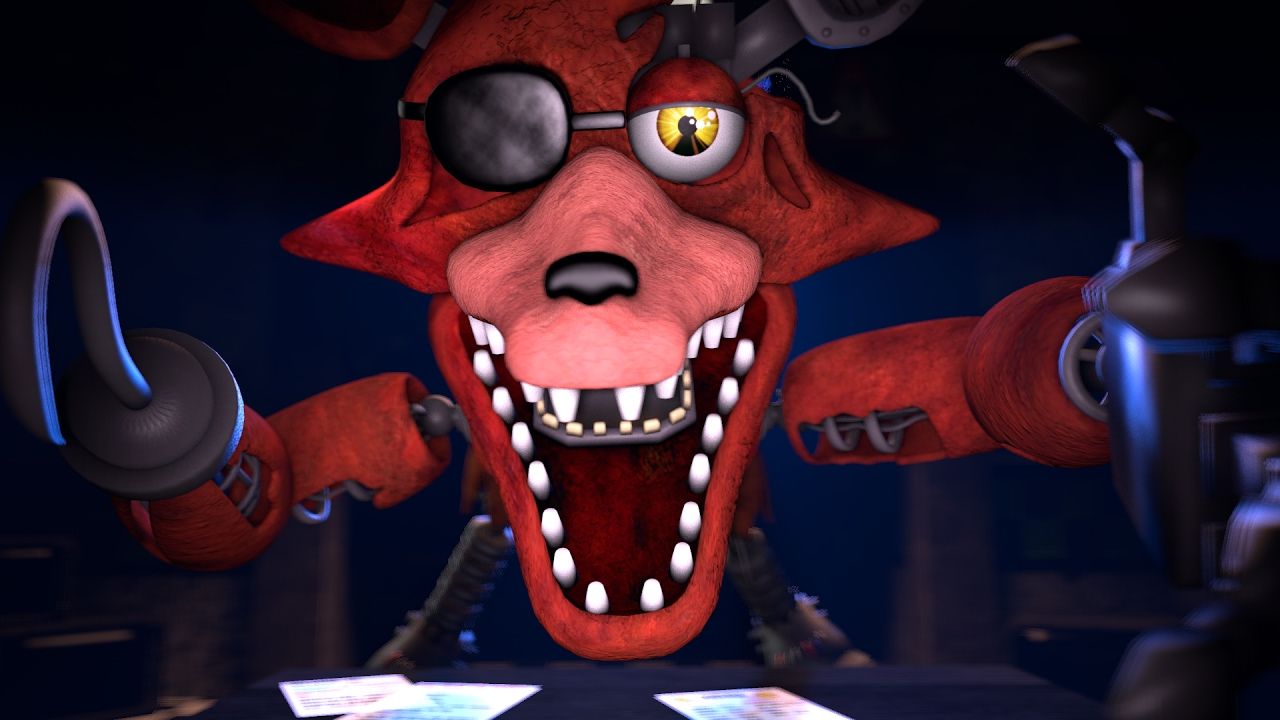 Download Fnaf Withered Foxy In Windows Wallpaper