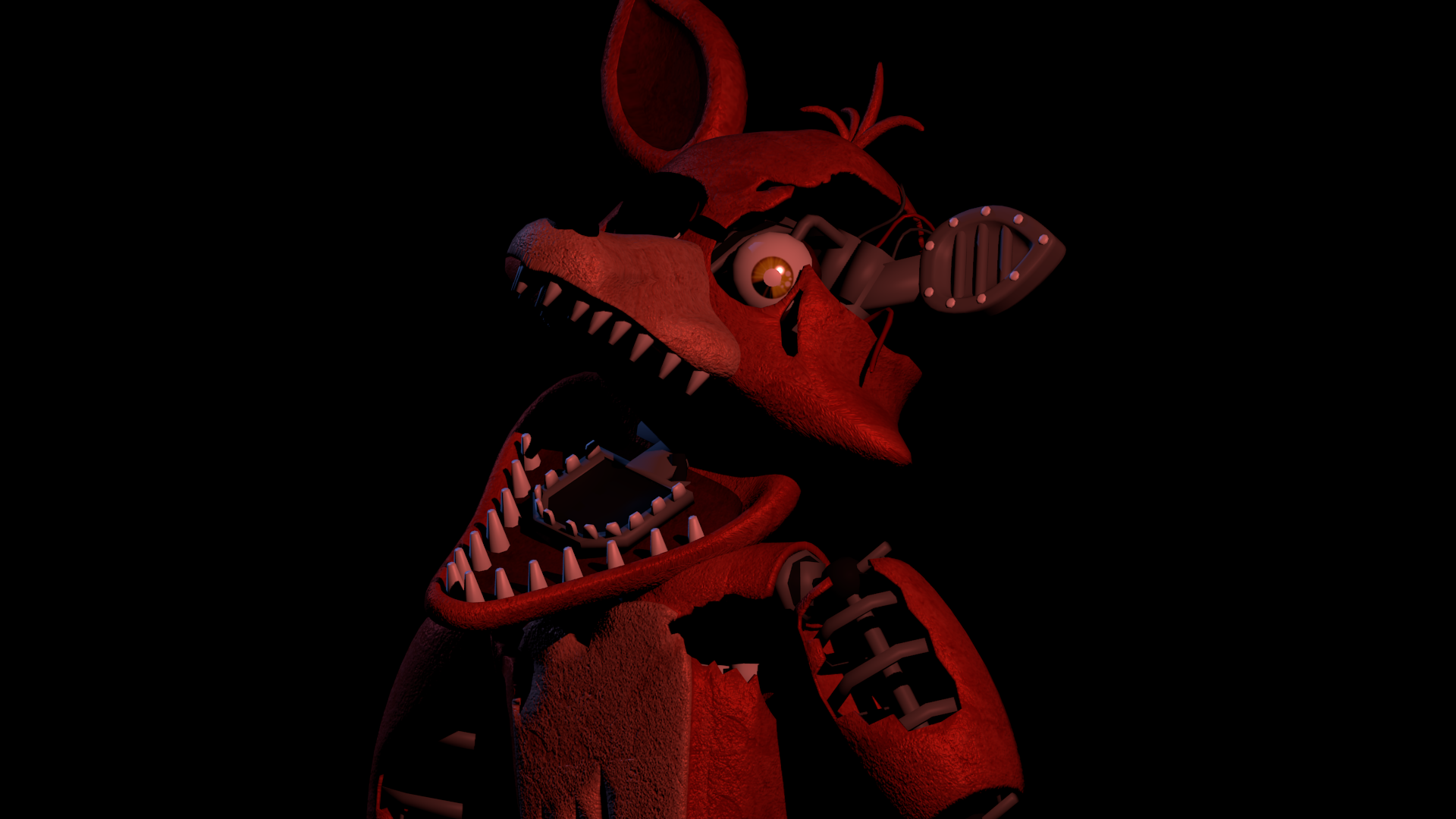Withered Foxy Calendar Remake