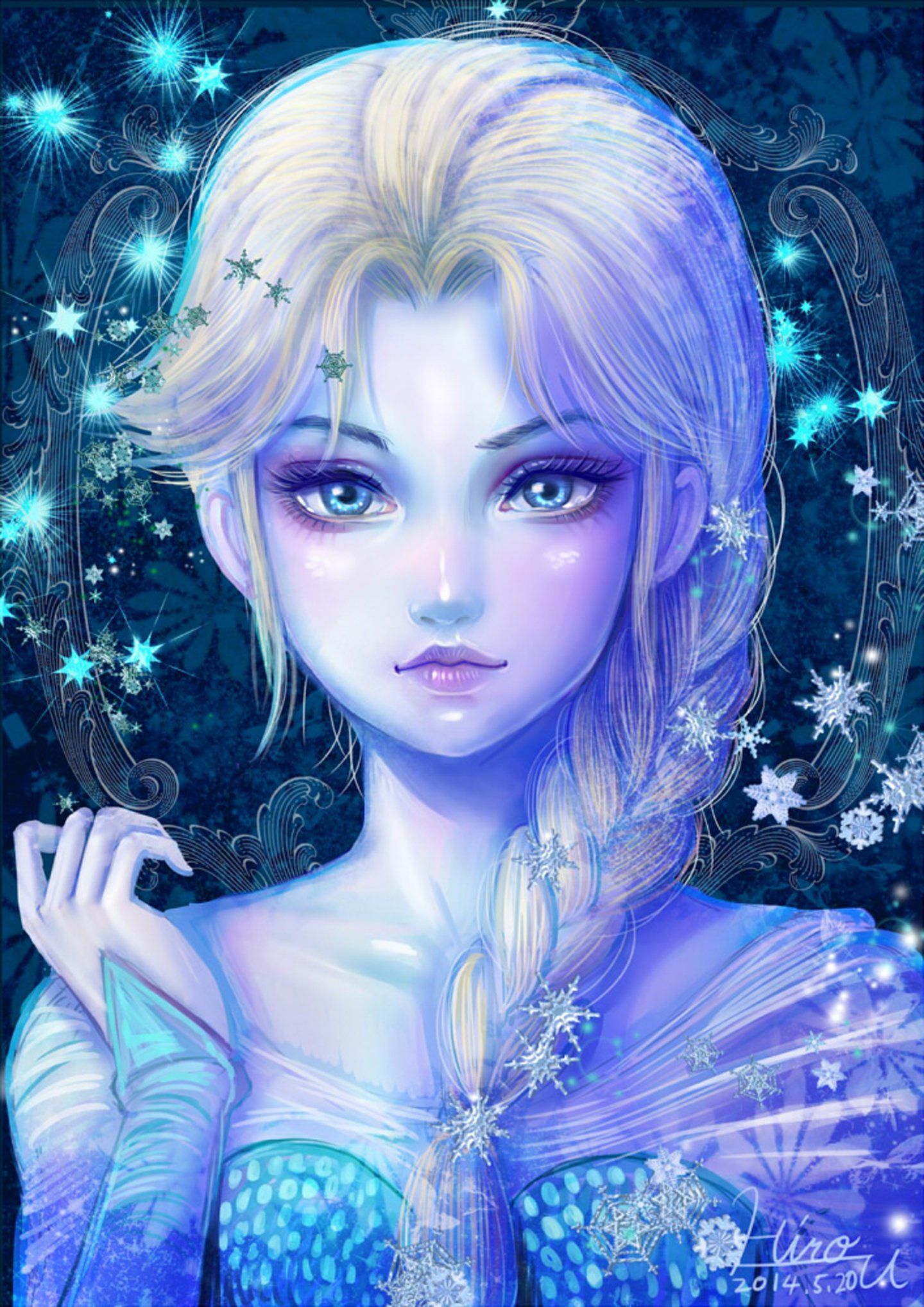 Elsa Frozen Wallpaper