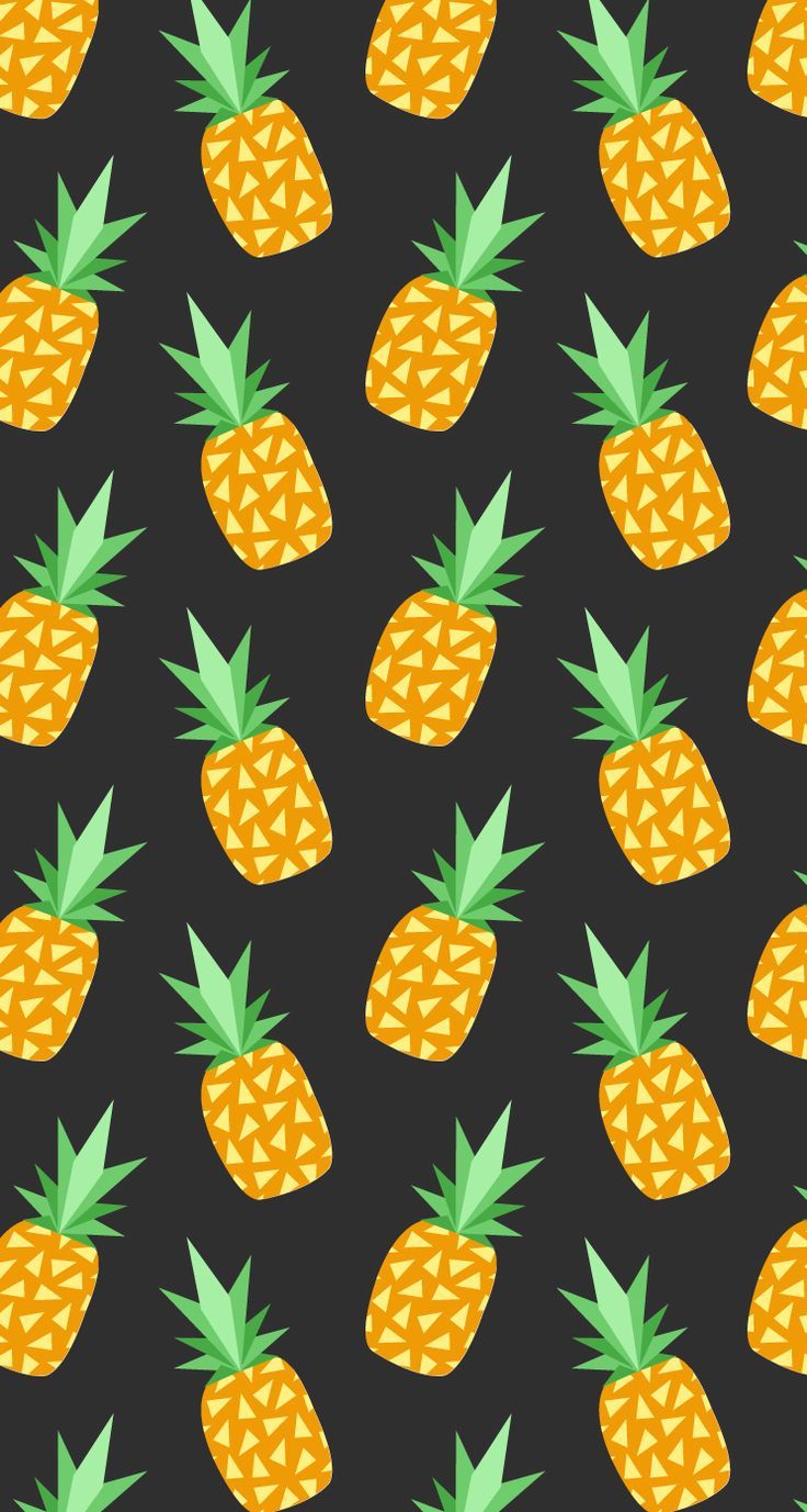 Pineapple Emoji Wallpaper