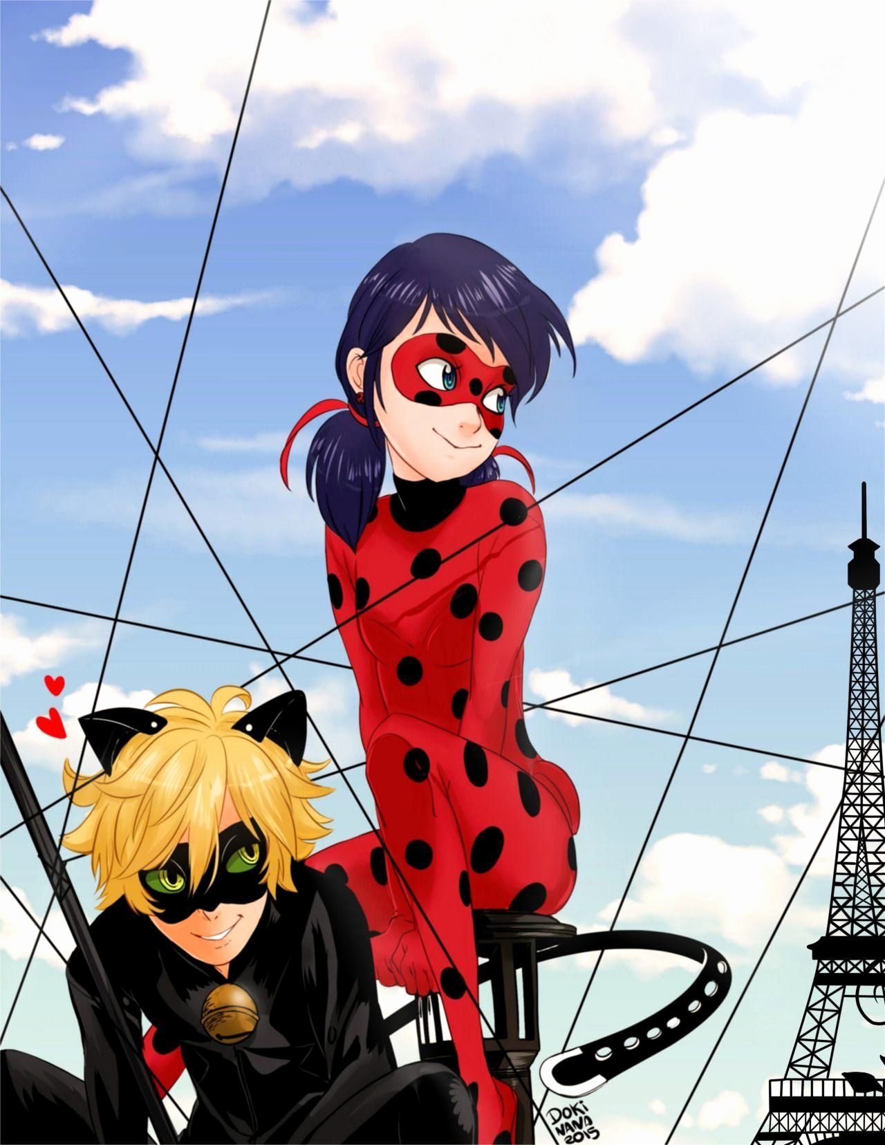 Ladybug  Cat Noir anime ladybug and cat noir HD phone wallpaper  Pxfuel