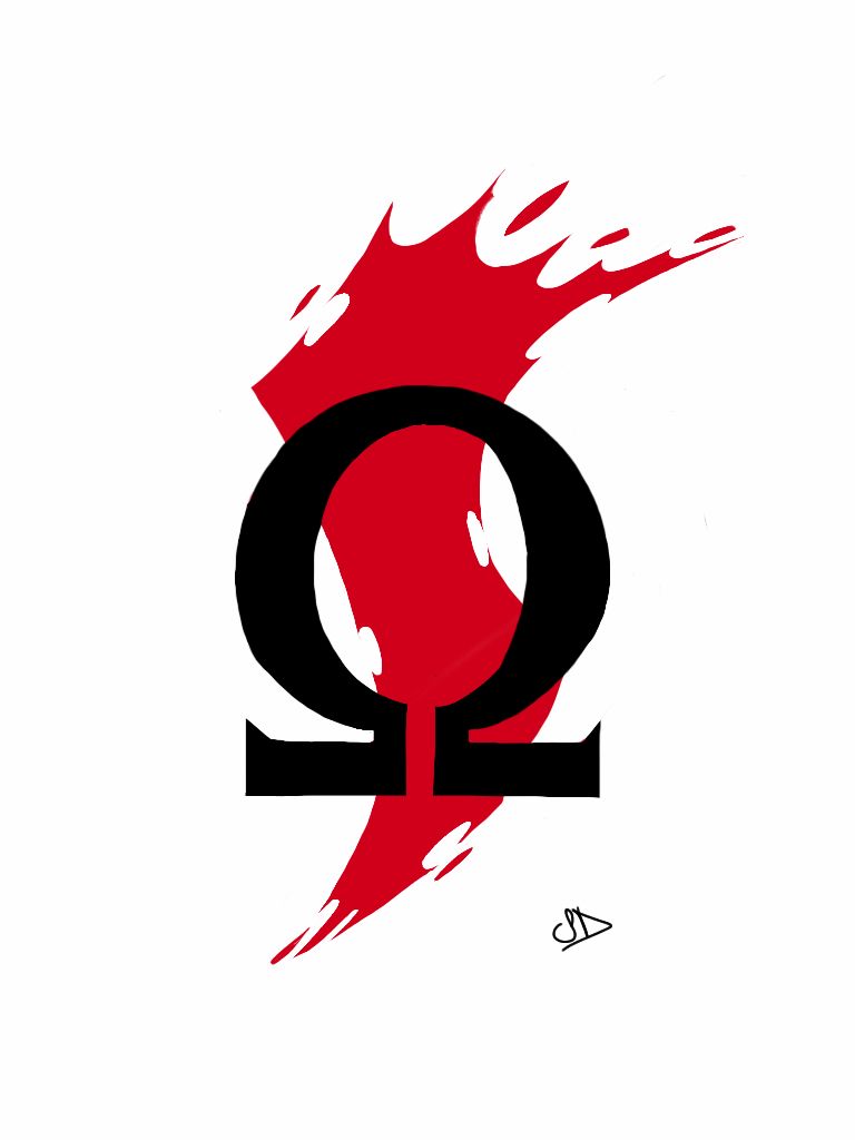 God of War III Kratos Drawing, logo, video Game png | PNGEgg