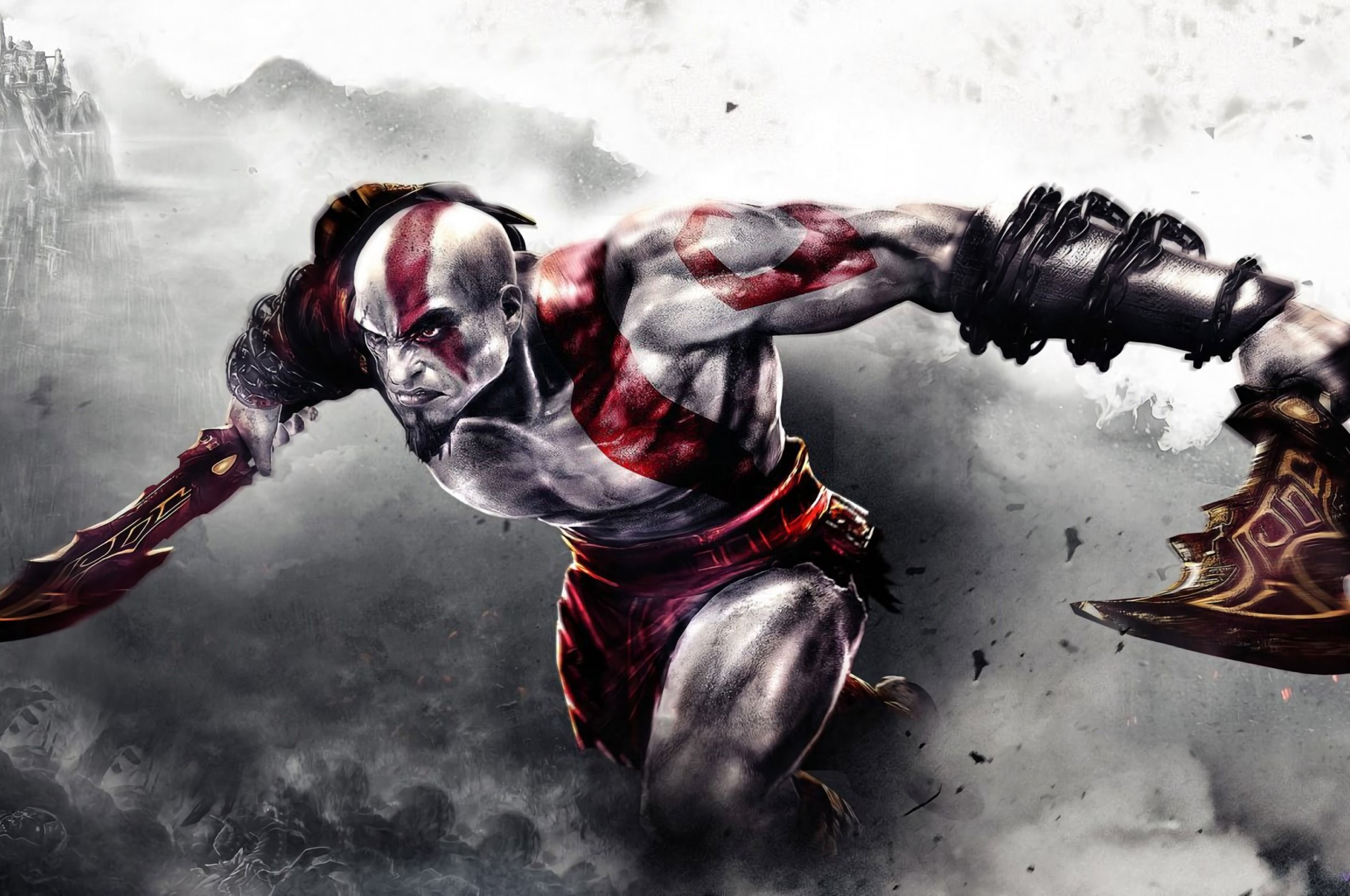 God Of War Kratos Game Chromebook Pixel HD 4k Wallpaper, Image, Background, Photo and Picture