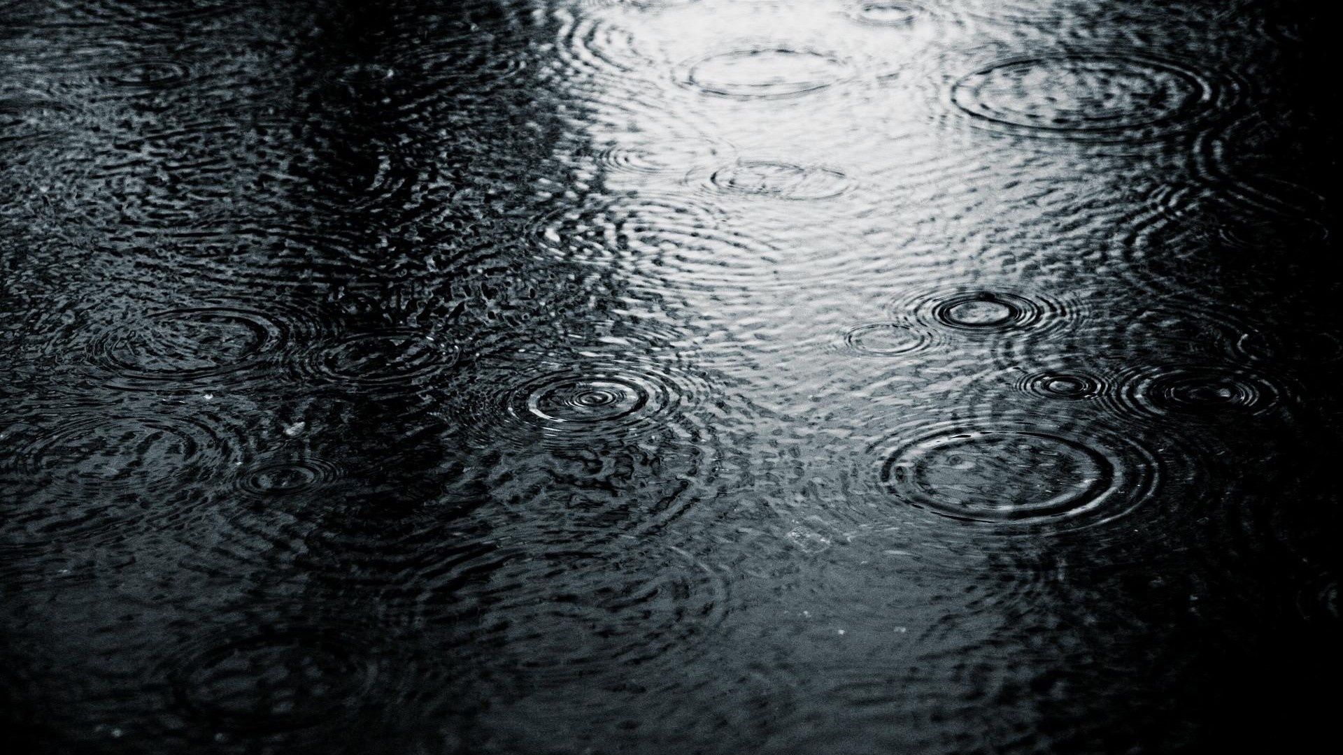 Puddle In Rain Drop Wallpaper