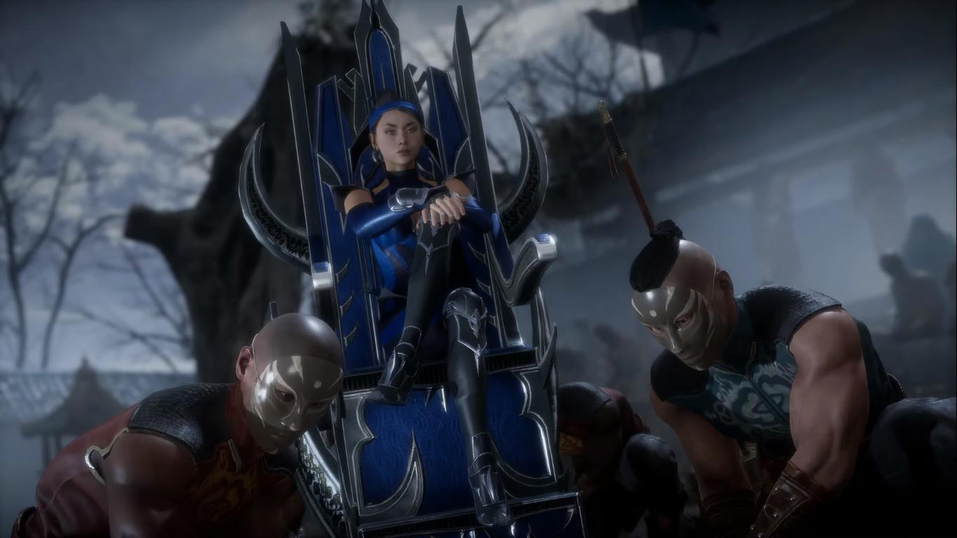 Kitana and D'Vorah in Mortal Kombat 11 1 out of 9 image gallery