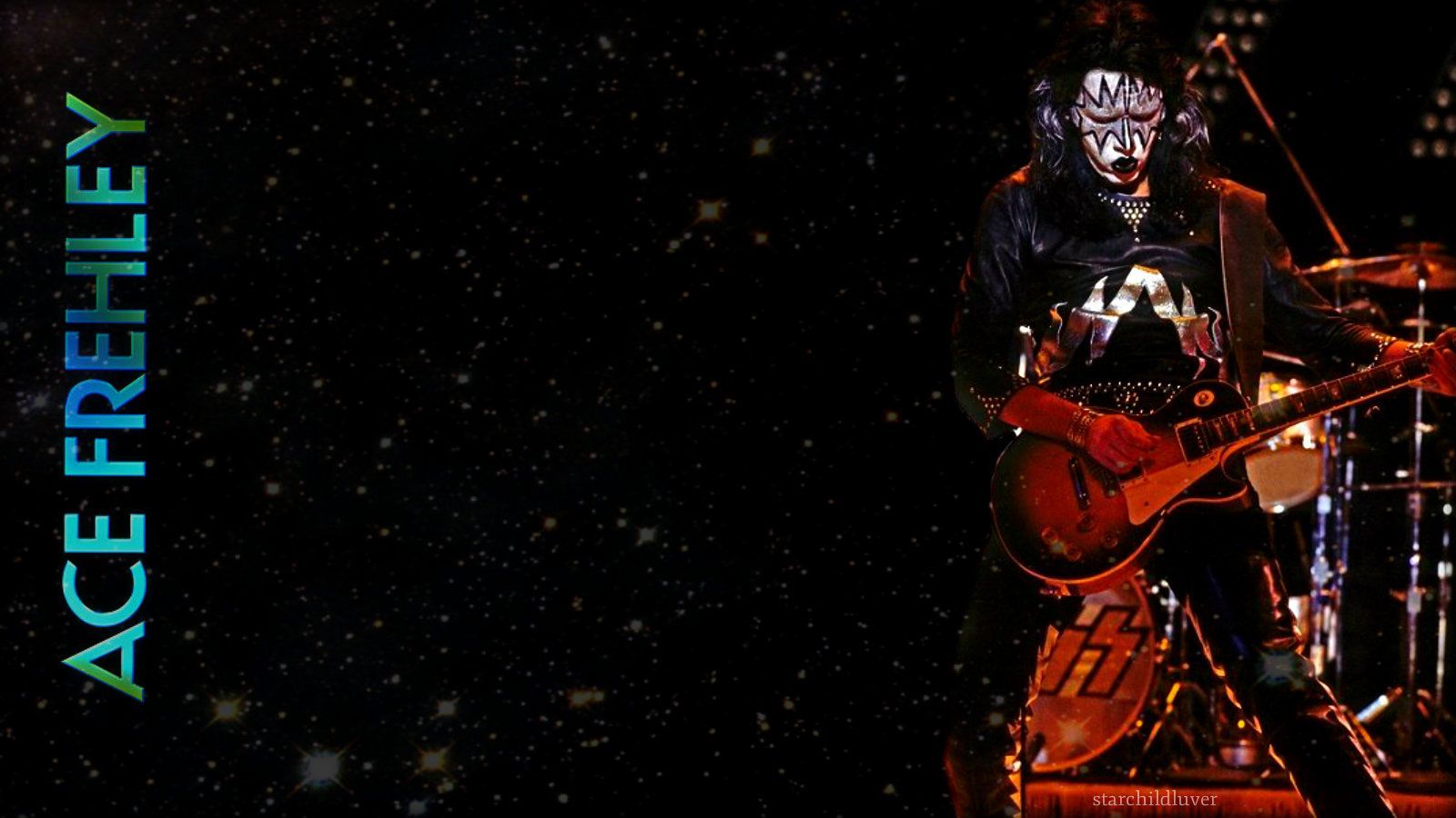 ace frehley kiss wallpaper