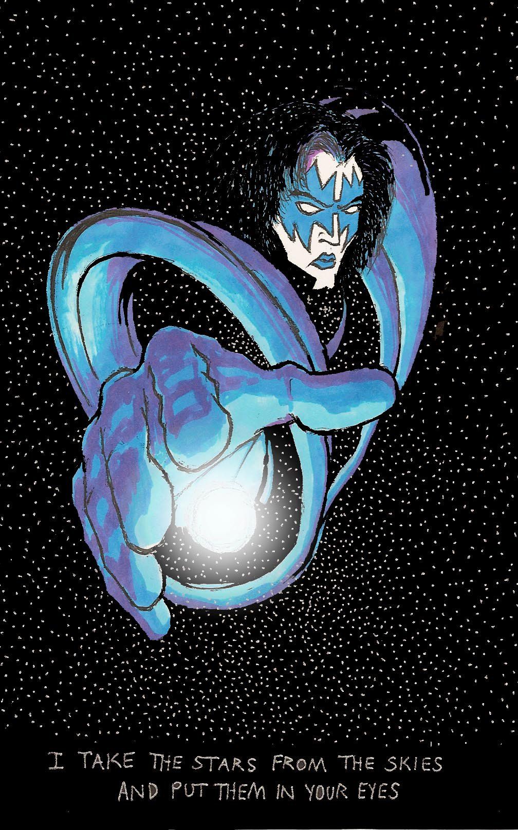 Ace Frehley Makeup Instructions