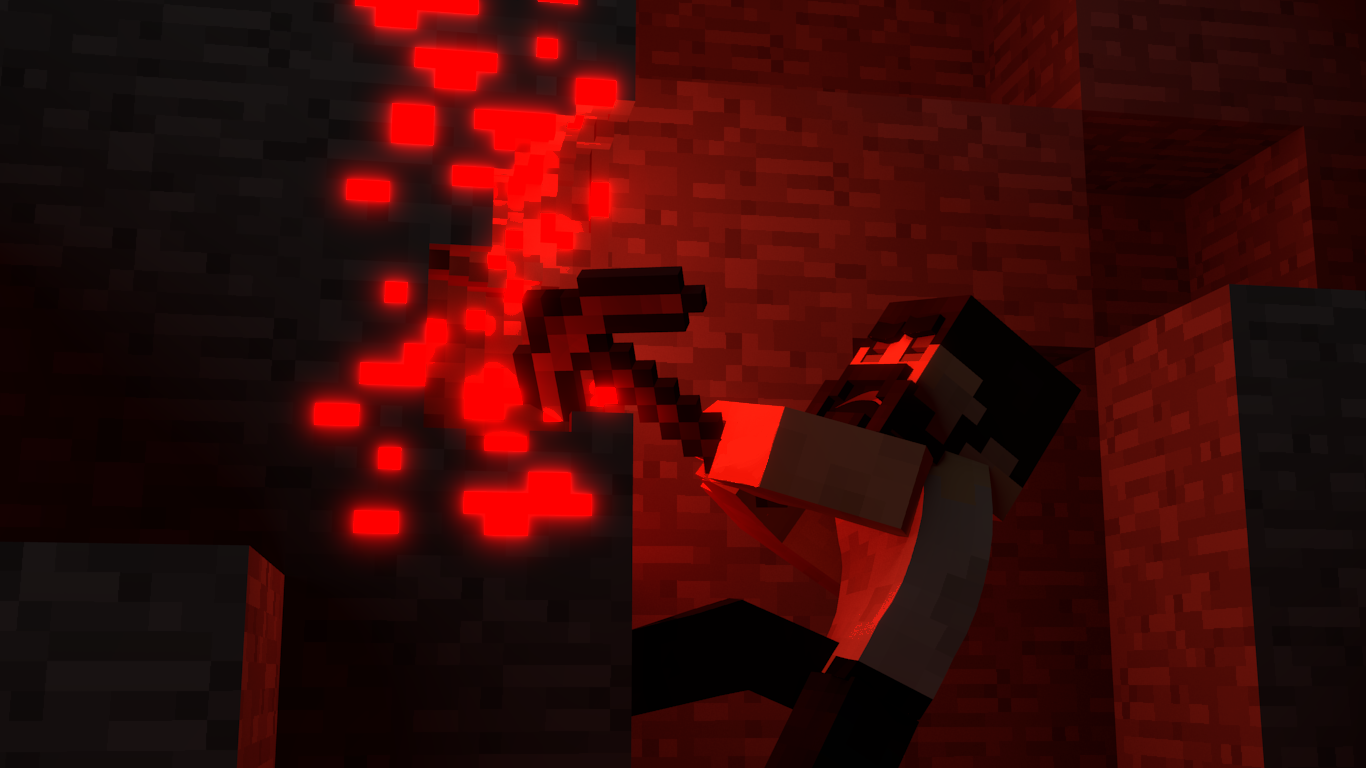 Red Minecraft Wallpapers Wallpaper Cave