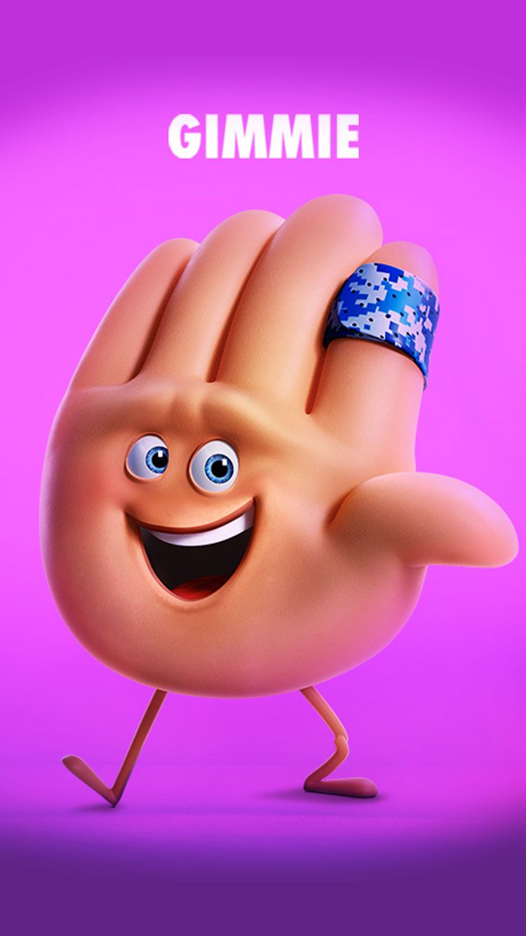 The Emoji (2017) Movie. iPhone & Desktop Wallpaper With Character Icon