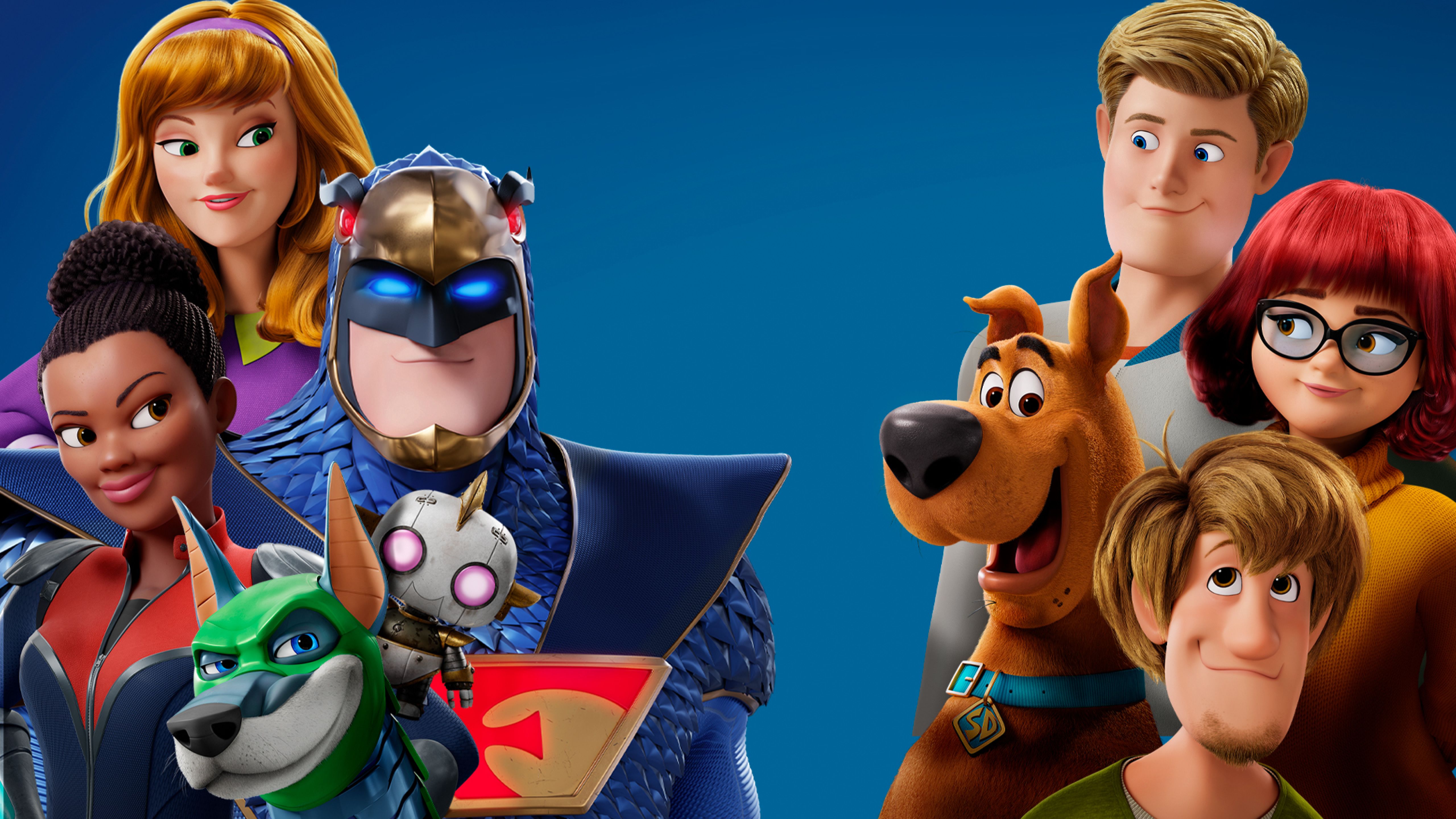 Scoob Movie Characters Poster 5K Wallpaper, HD Movies 4K Wallpaper, Image, Photo and Background